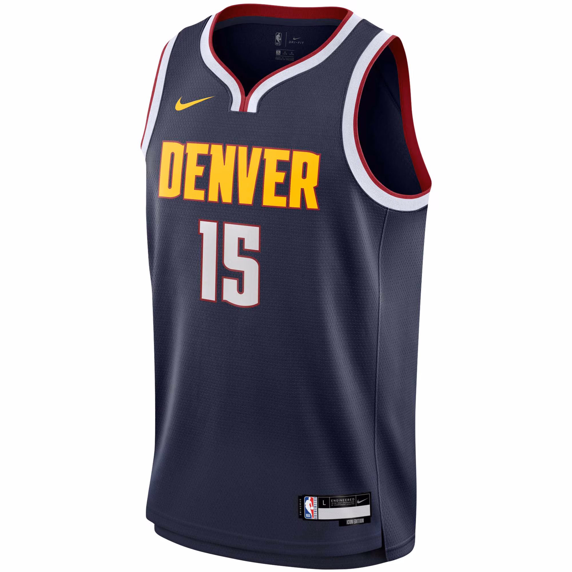 Nikola Jokic Denver Nuggets Nike Youth Swingman Jersey - Icon Edition - Navy