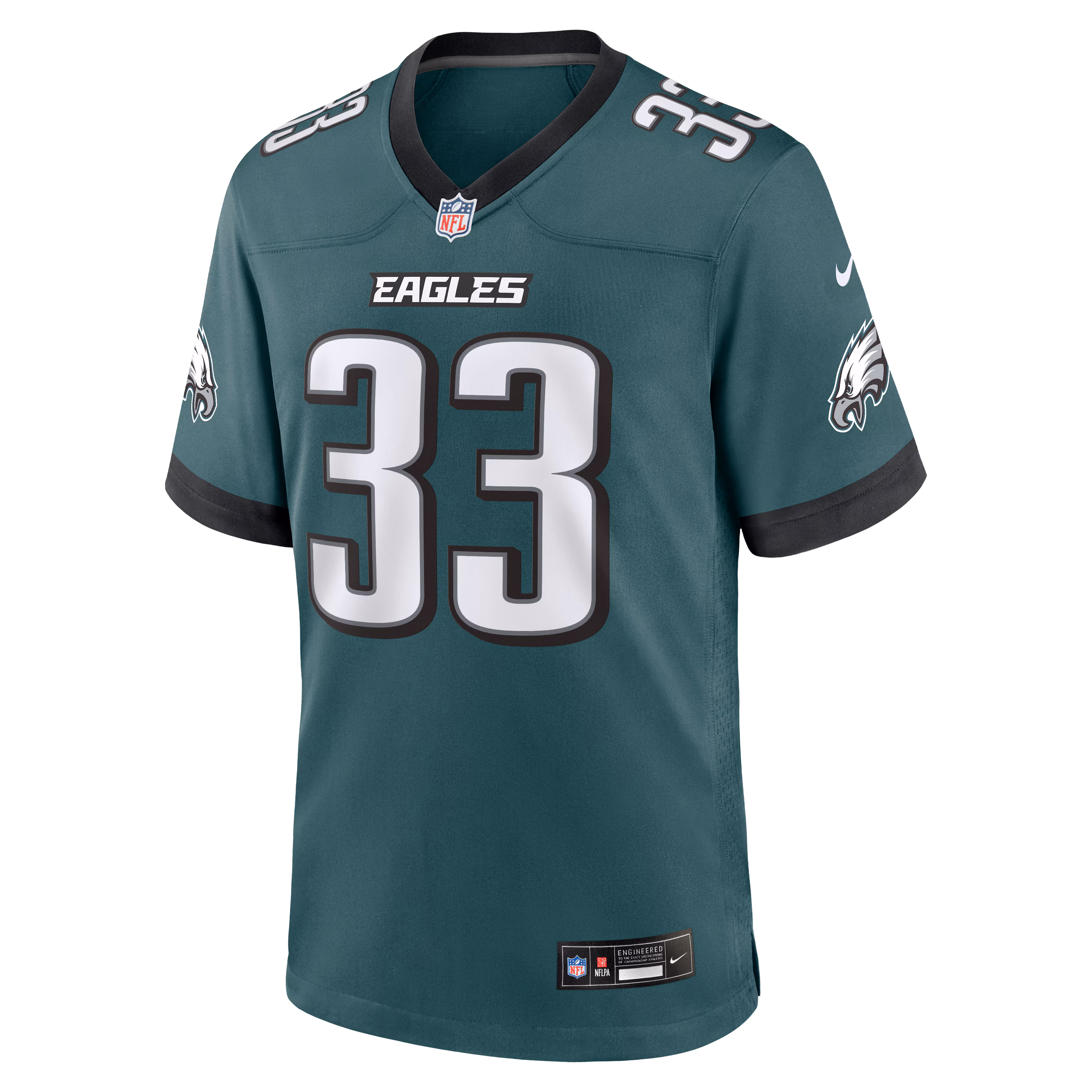 Cooper DeJean Philadelphia Eagles Nike Team Game Jersey -  Midnight Green