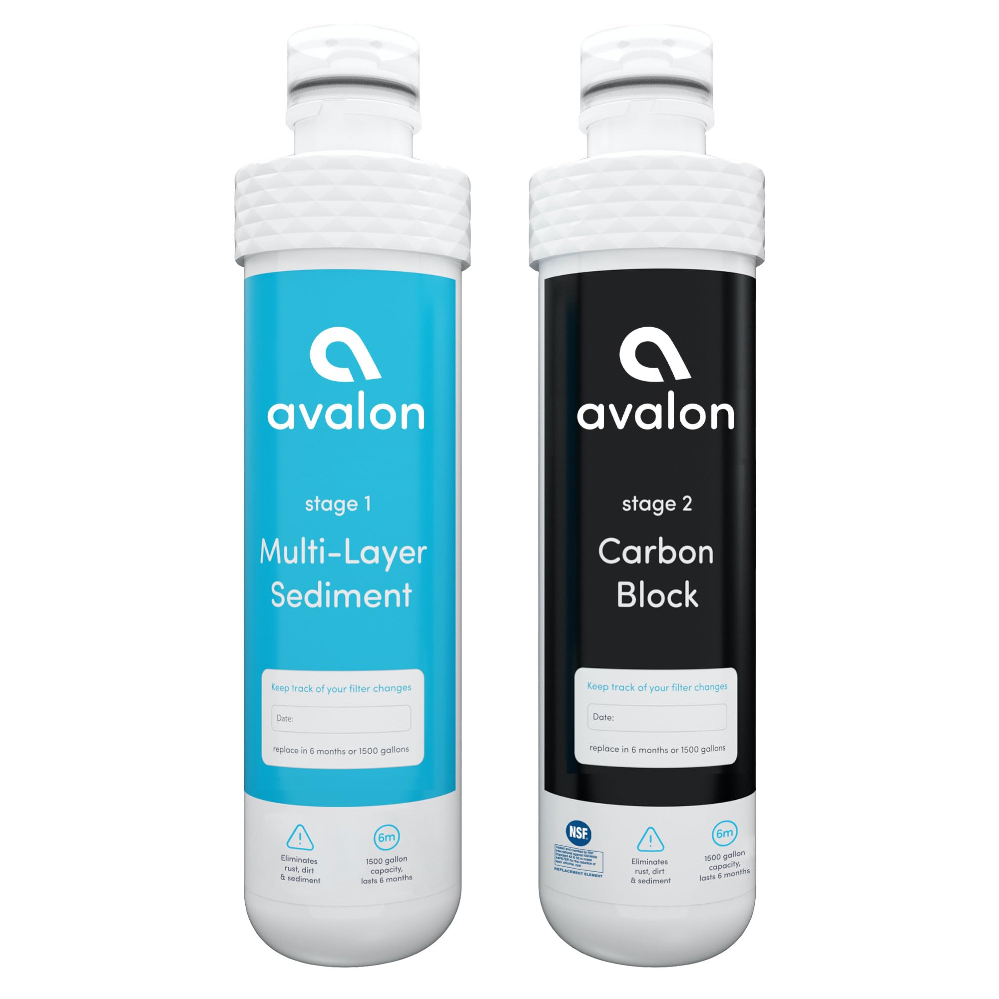 AVALON Genuine NSF Certified Replacement Filters, 2 Count