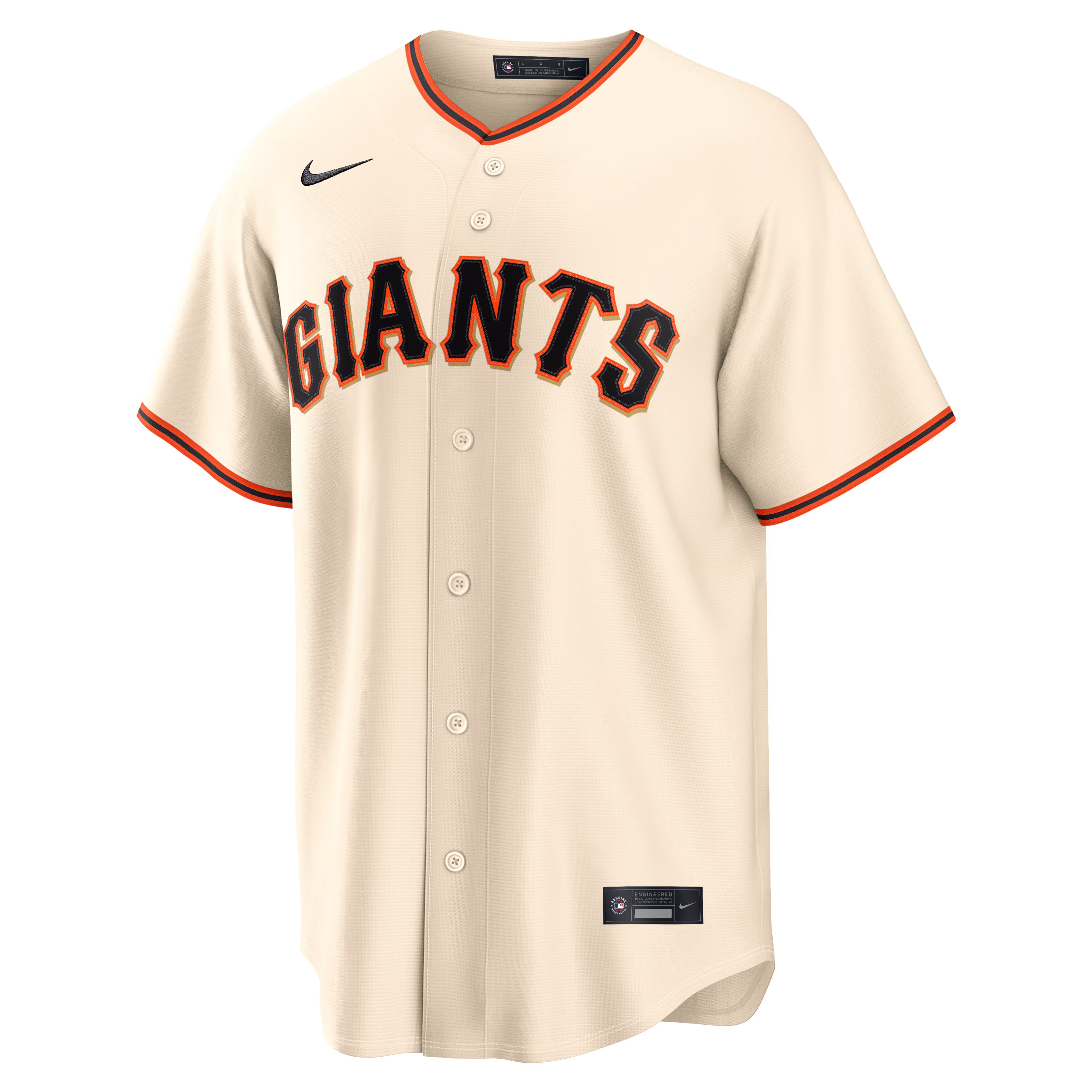 Bryce Eldridge San Francisco Giants Nike Home Replica Jersey - Cream