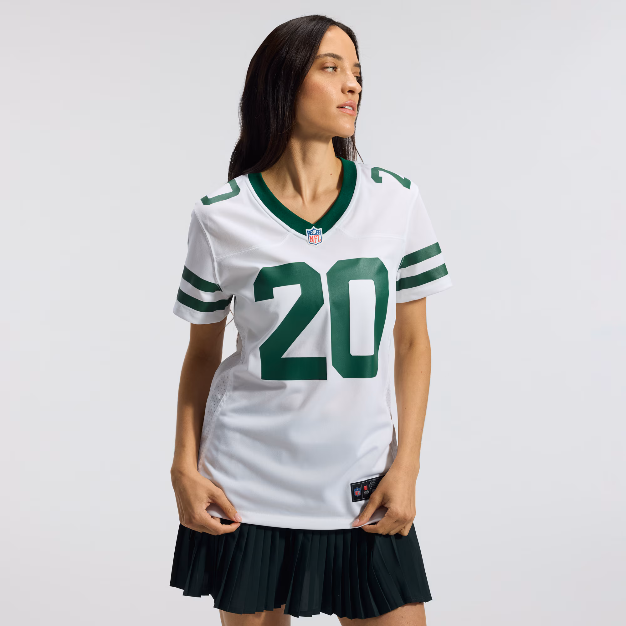 Breece Hall New York Jets Nike Women's Game Jersey - Legacy White