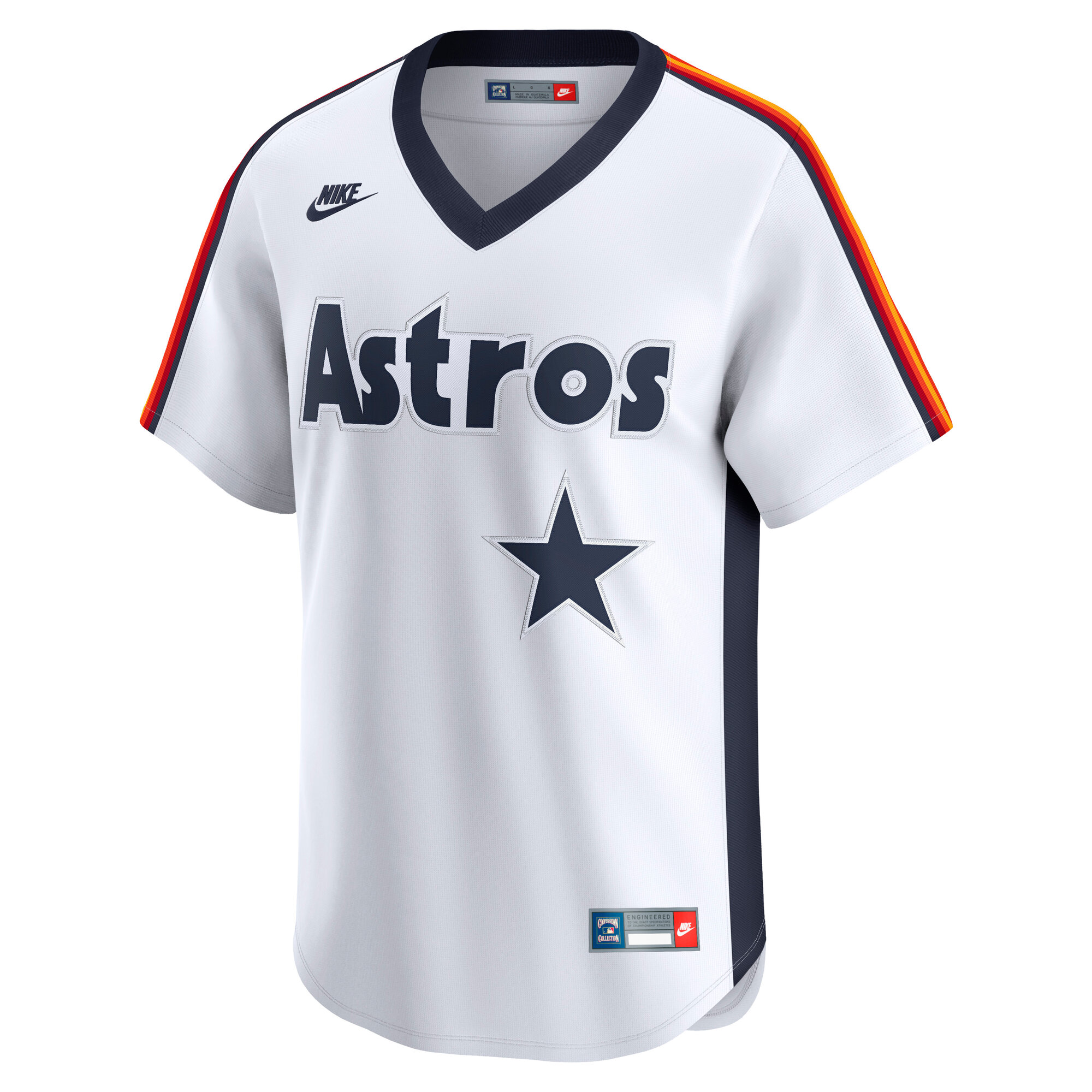 Houston Astros Nike Cooperstown Collection Limited Jersey - White