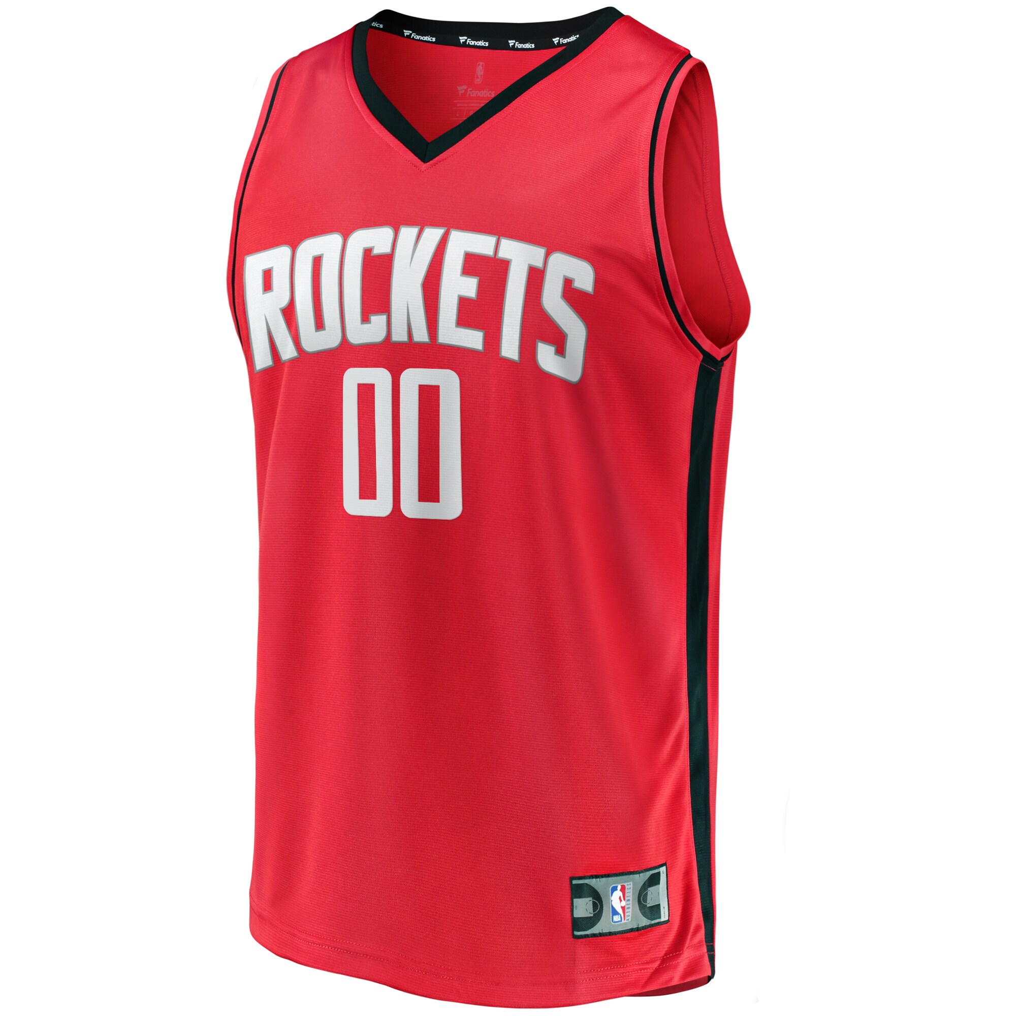 Houston Rockets Fanatics Fast Break Custom Replica Jersey - Icon Edition – Red