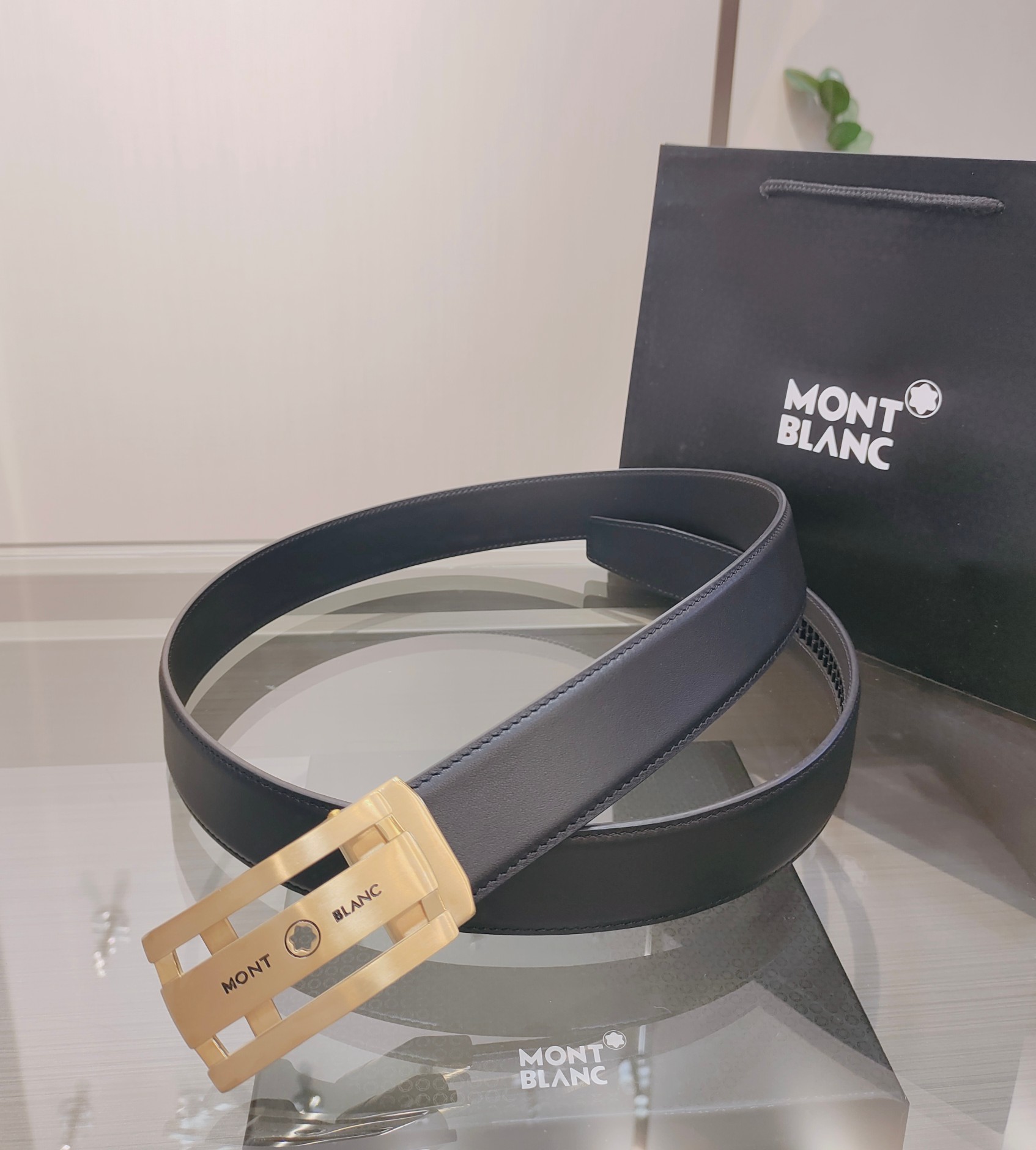 Montblanc belt-55