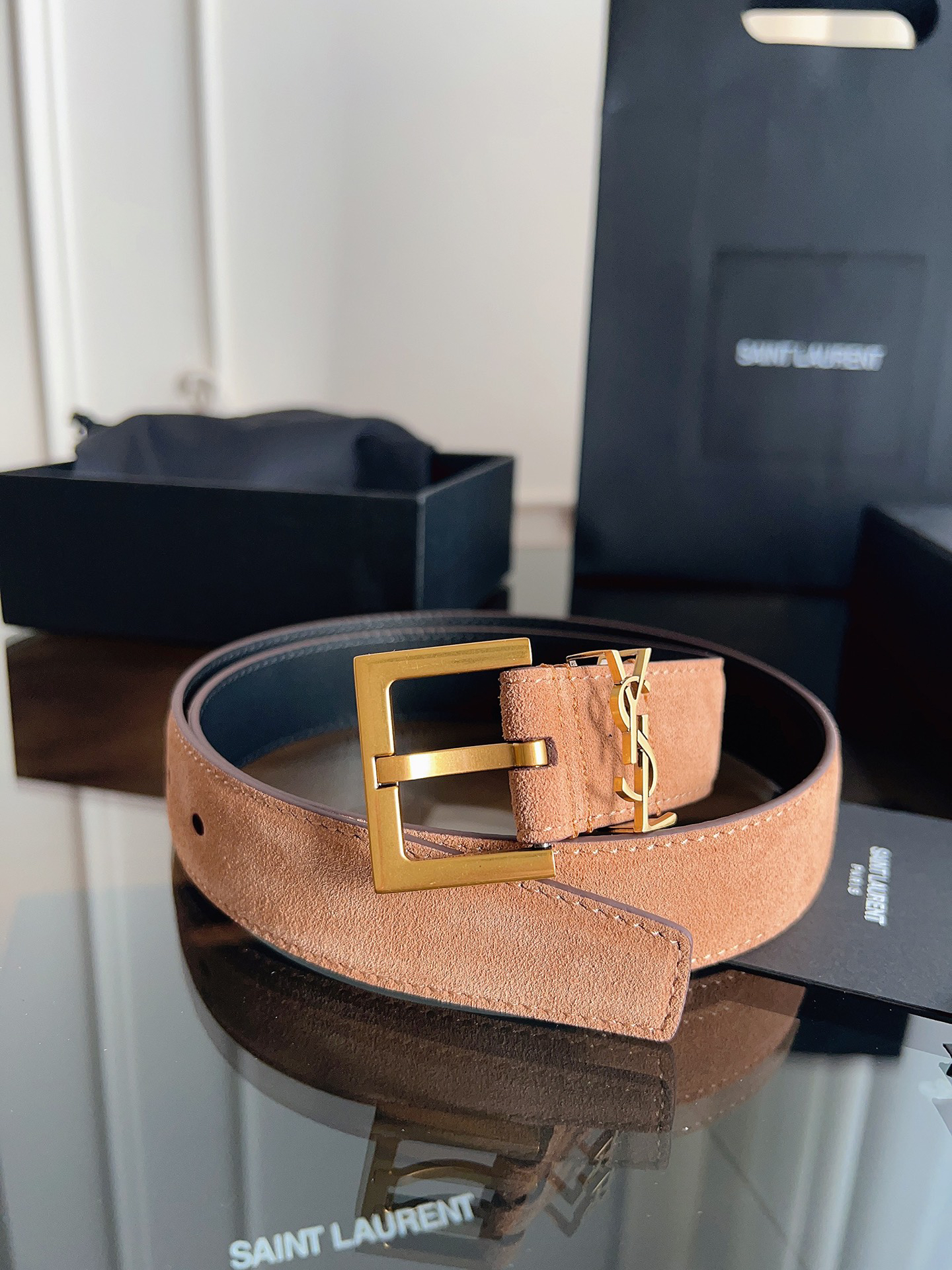 YSL belt-70