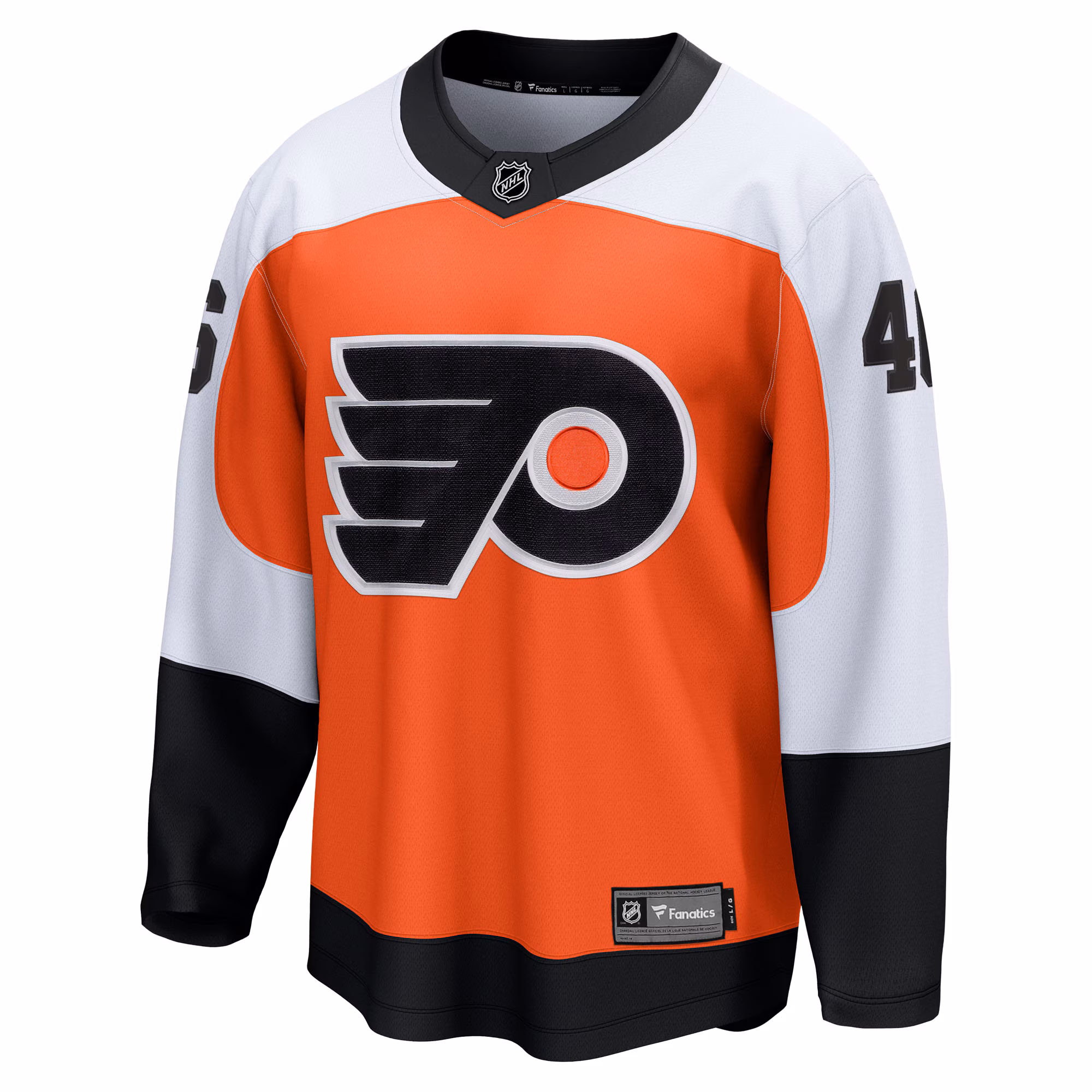 Trevor Zegras Philadelphia Flyers Fanatics Home Breakaway Jersey - Orange