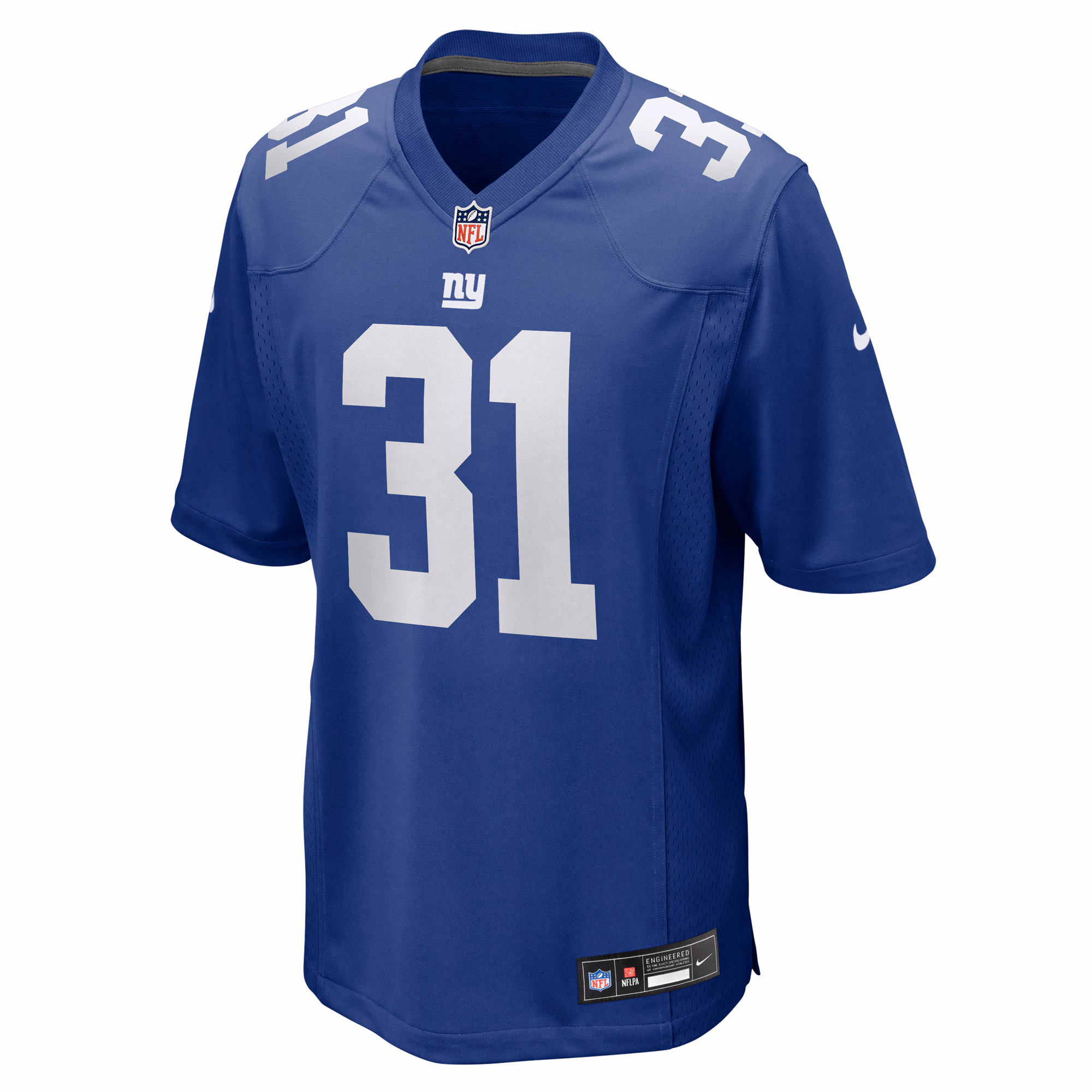 Nic Jones New York Giants Nike Team Game Jersey -  Royal