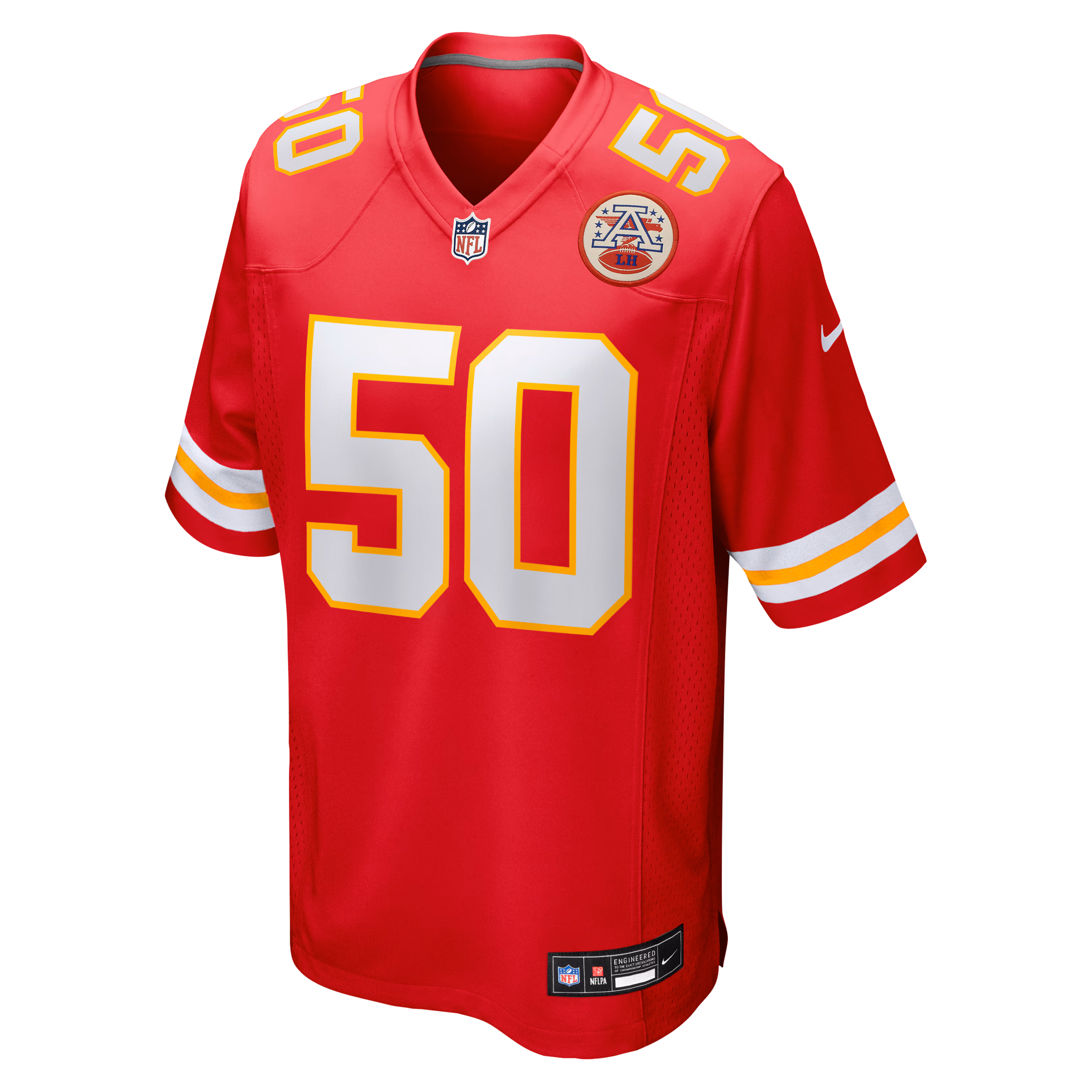 Brandon George Kansas City Chiefs Nike Team Game Jersey -  Red
