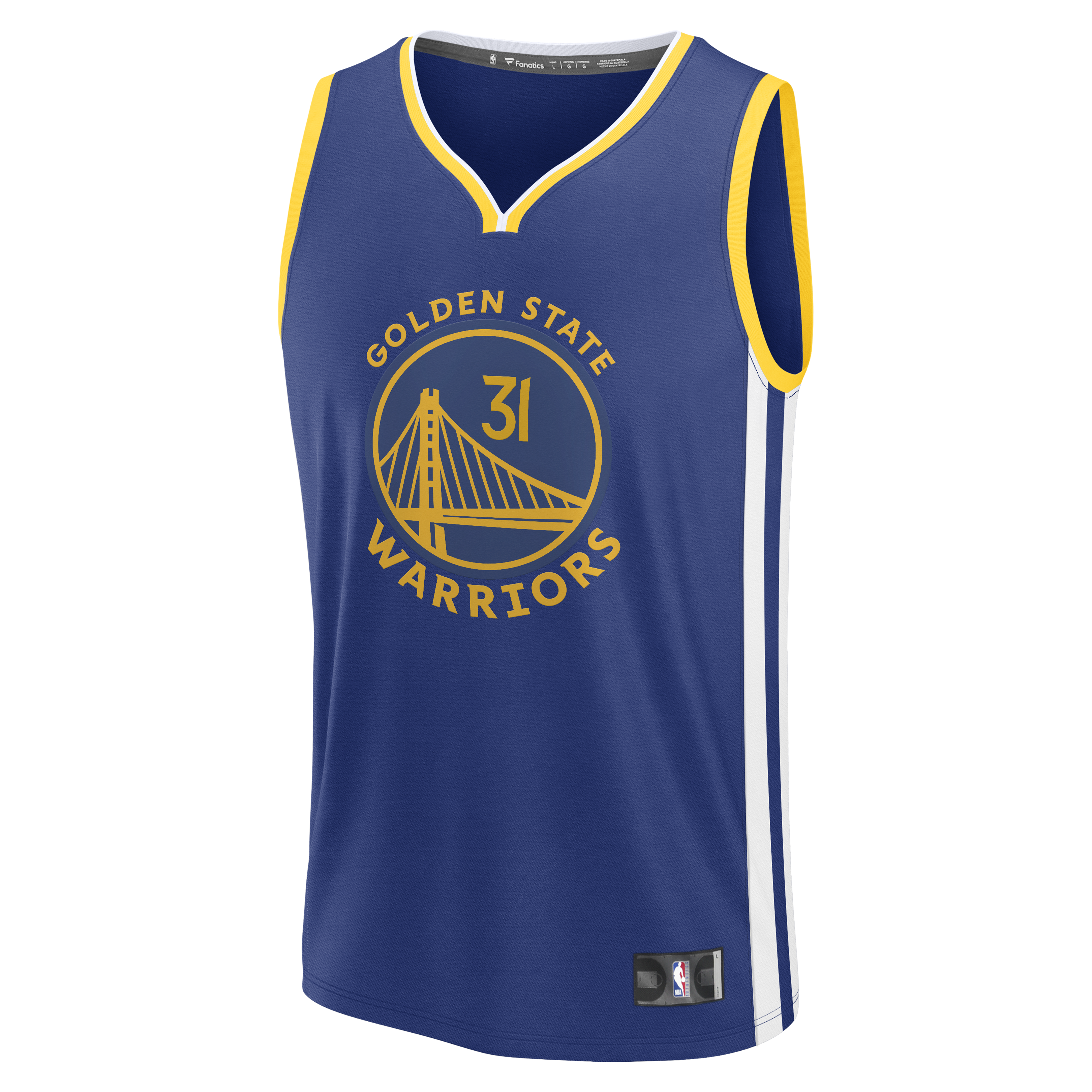Seth Curry Golden State Warriors Fanatics Fast Break Replica Jersey - Blue - Icon Edition
