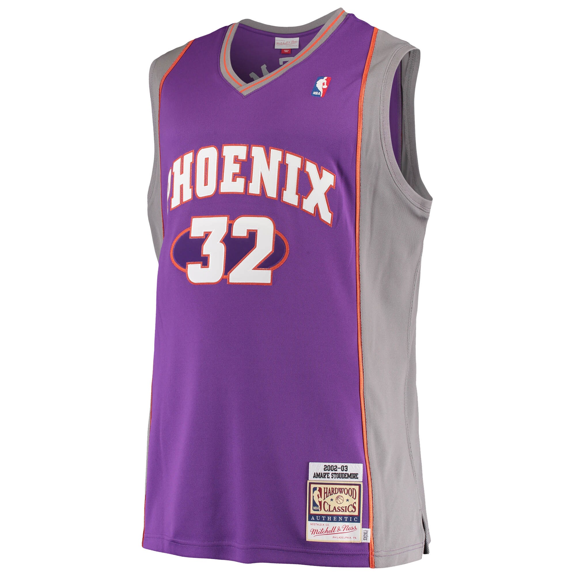Amar'e Stoudemire Phoenix Suns Mitchell & Ness Hardwood Classics Authentic Jersey - Purple