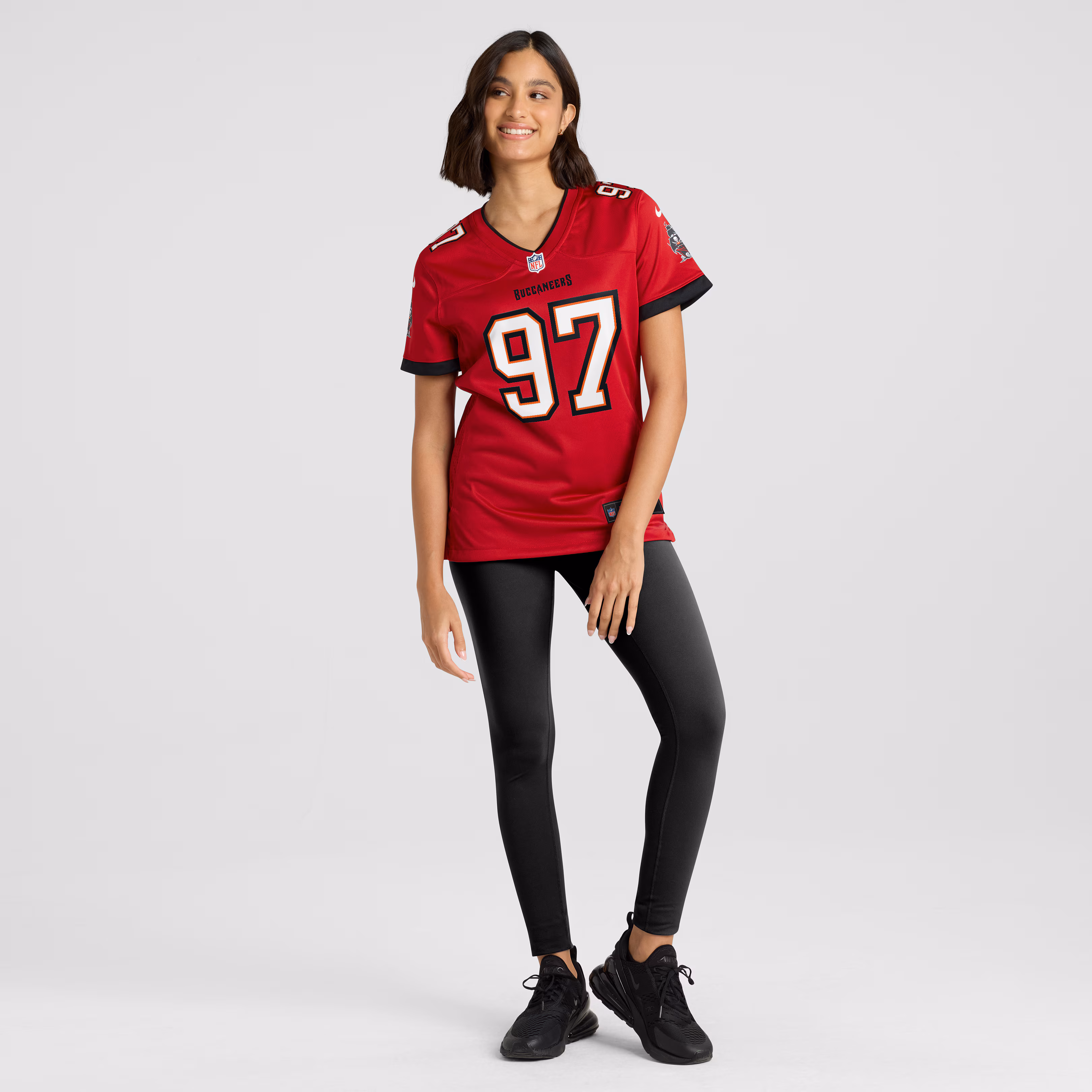 Al-Quadin Muhammad Tampa Bay Buccaneers Nike Women's Team Game Jersey - Red