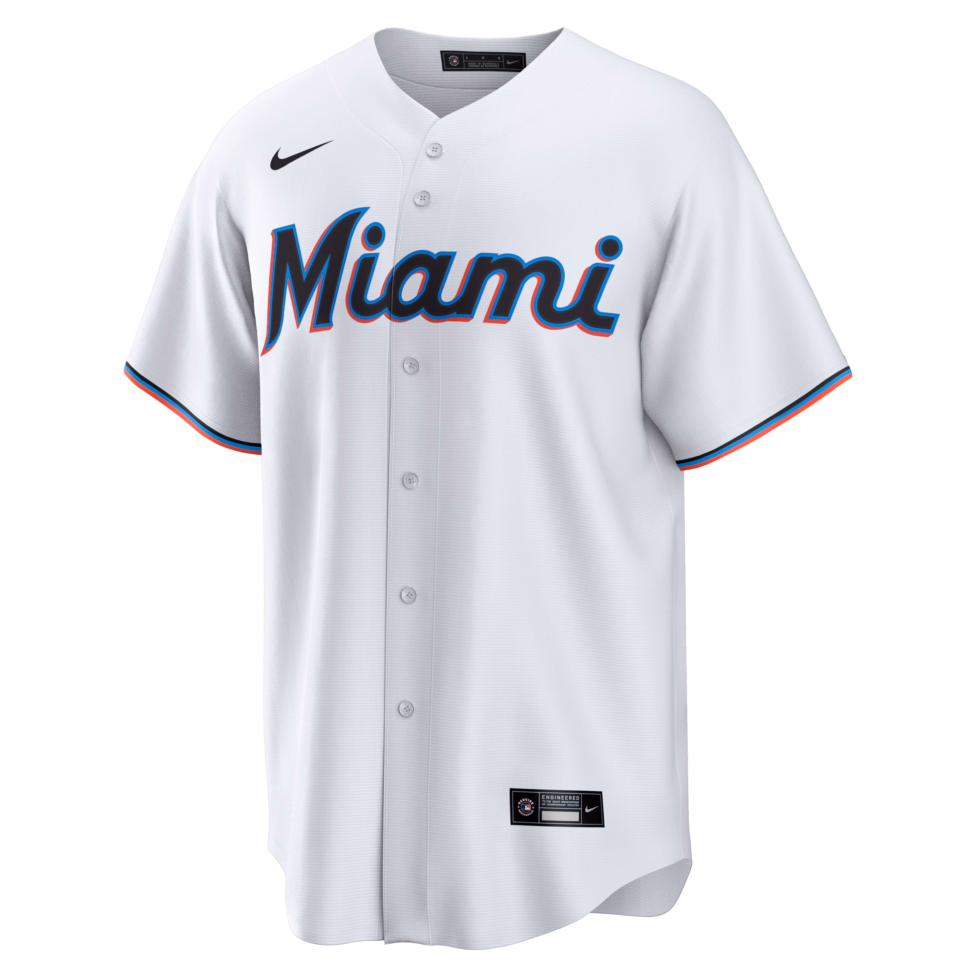Griffin Conine Miami Marlins Nike Home Replica Jersey - White