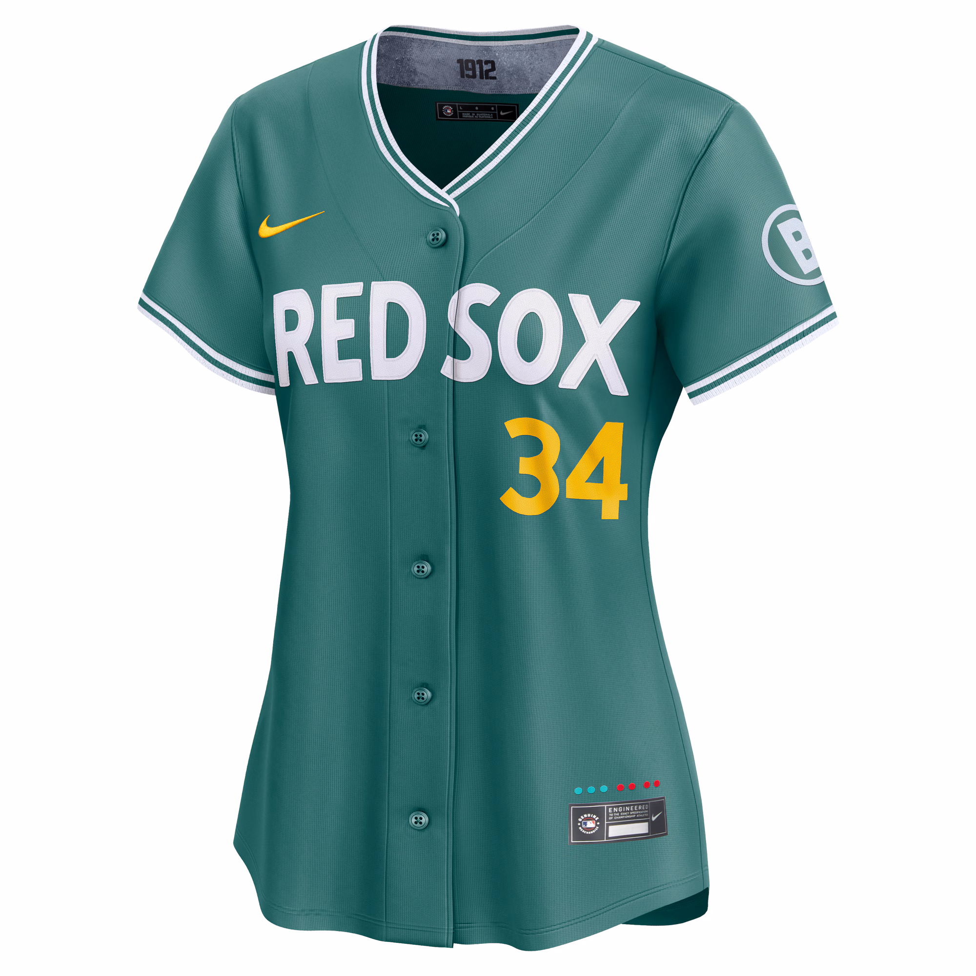 David Ortiz Boston Red Sox Nike Women's 2025 City Connect Limited Retired Player Jersey - Green