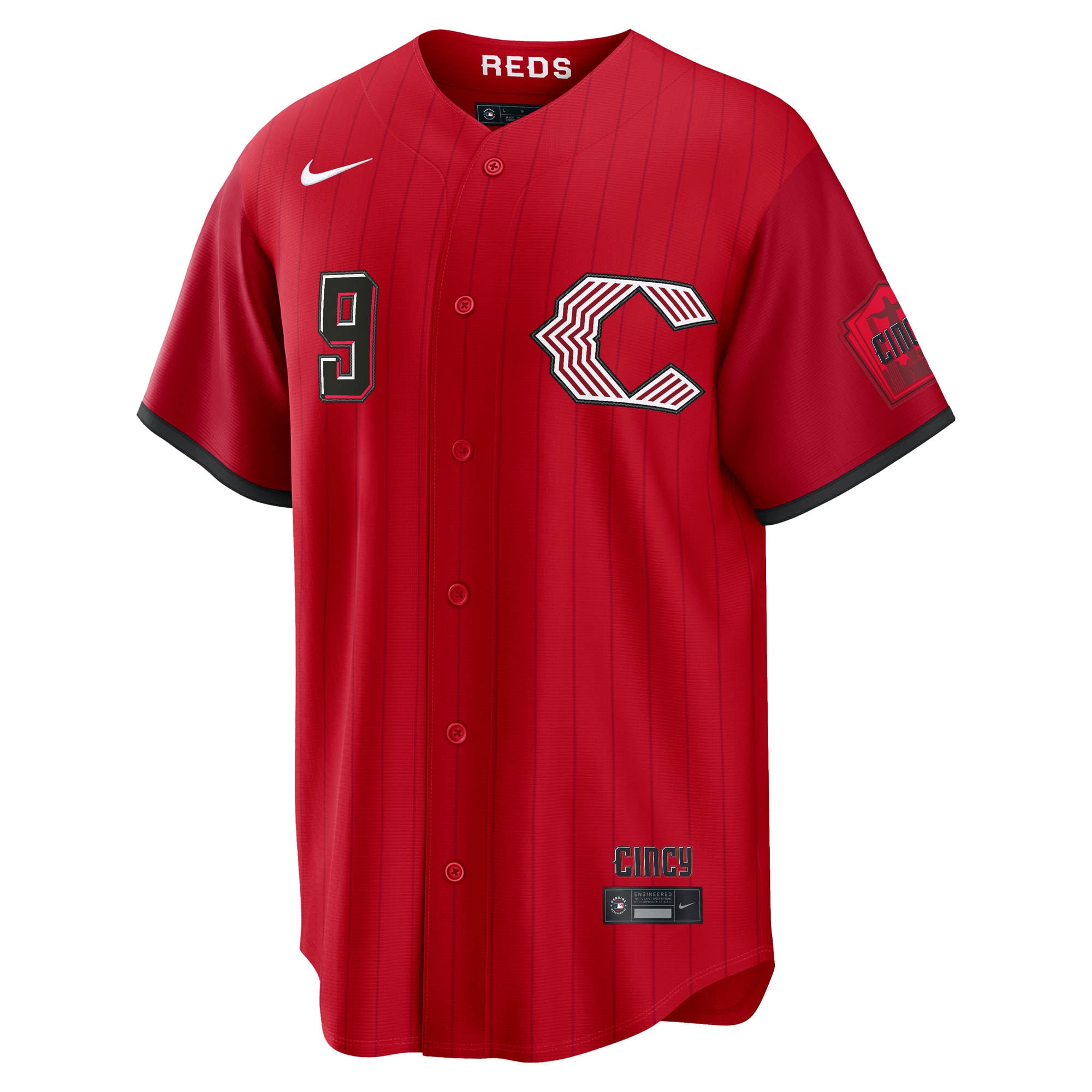 Matt McLain Cincinnati Reds Nike 2026 City Connect Stadium Jersey - Red