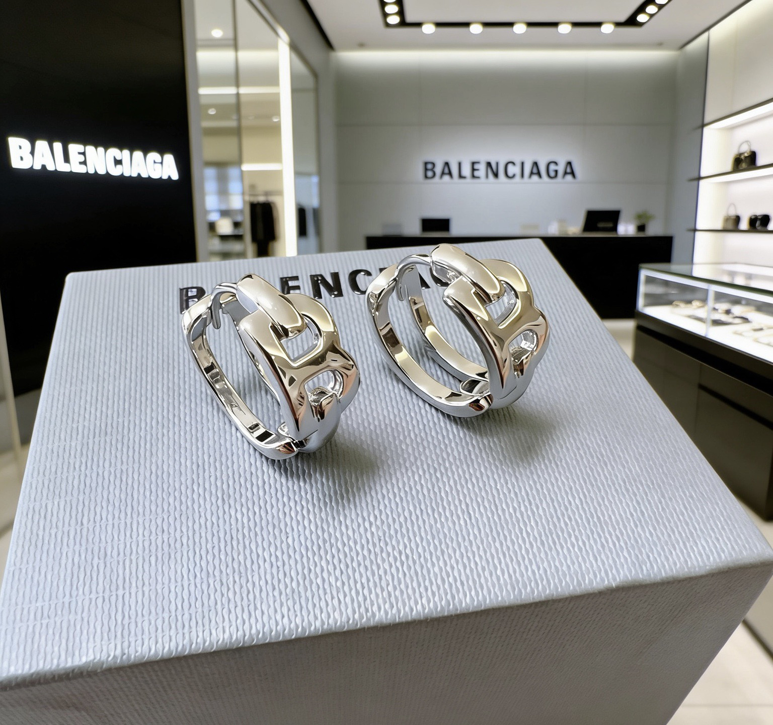 Balenciaga earrings-17