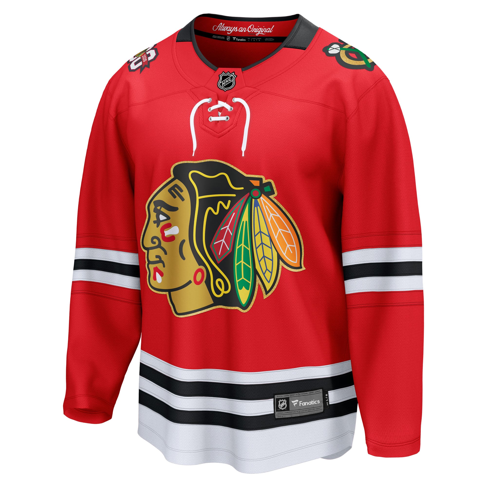 Chicago Blackhawks Fanatics Centennial Breakaway Jersey - Red