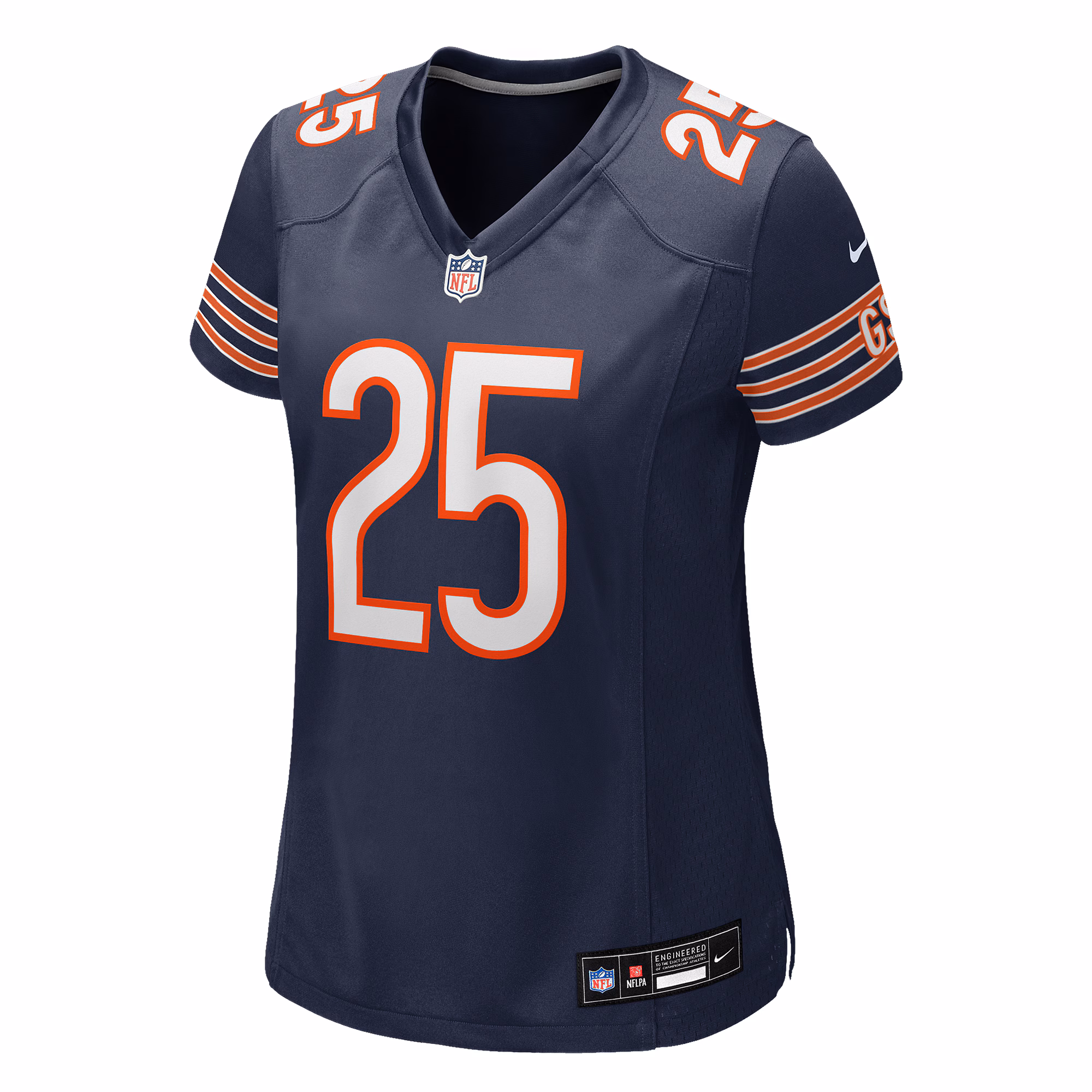 Kyle Monangai Chicago Bears Nike Women's Team Game Jersey -  Navy