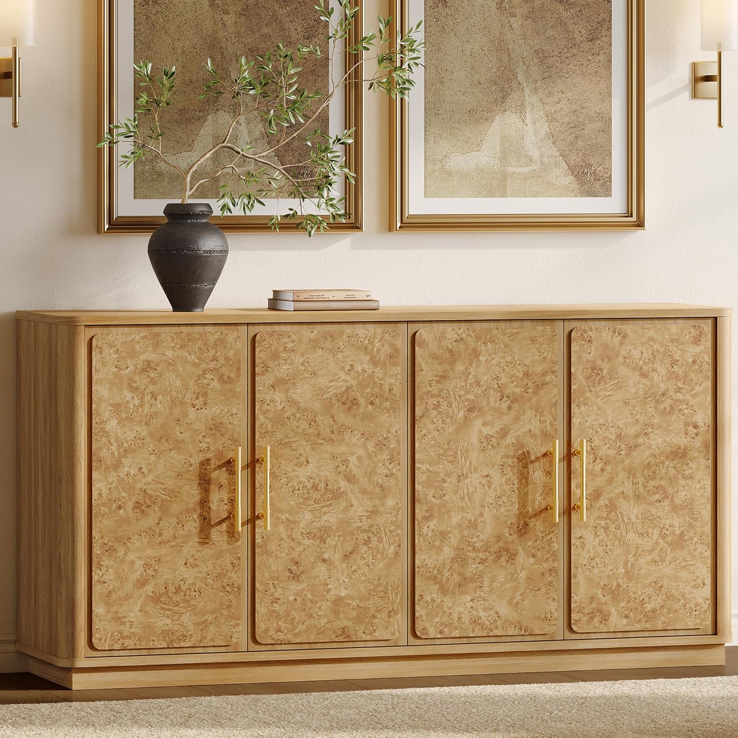 SICOTAS Buffet Cabinet with Storage - Burluxe 59