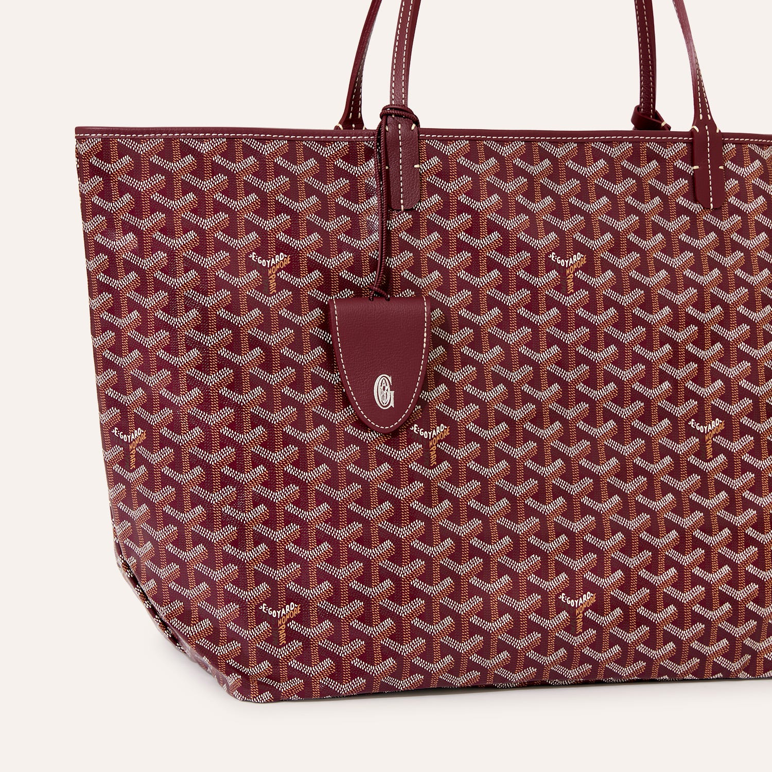 Saint Louis GM bag Stripes and Initials