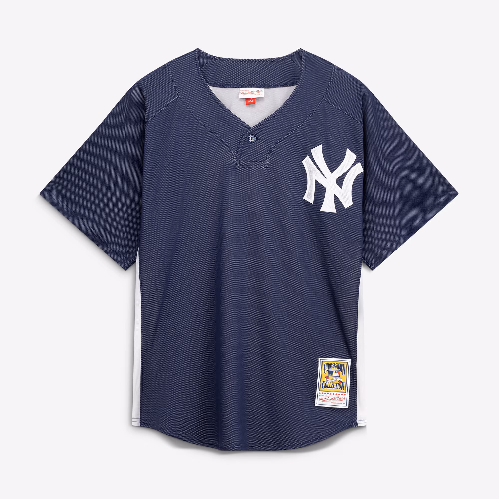 Derek Jeter New York Yankees Mitchell & Ness Authentic Batting Practice Jersey - Navy