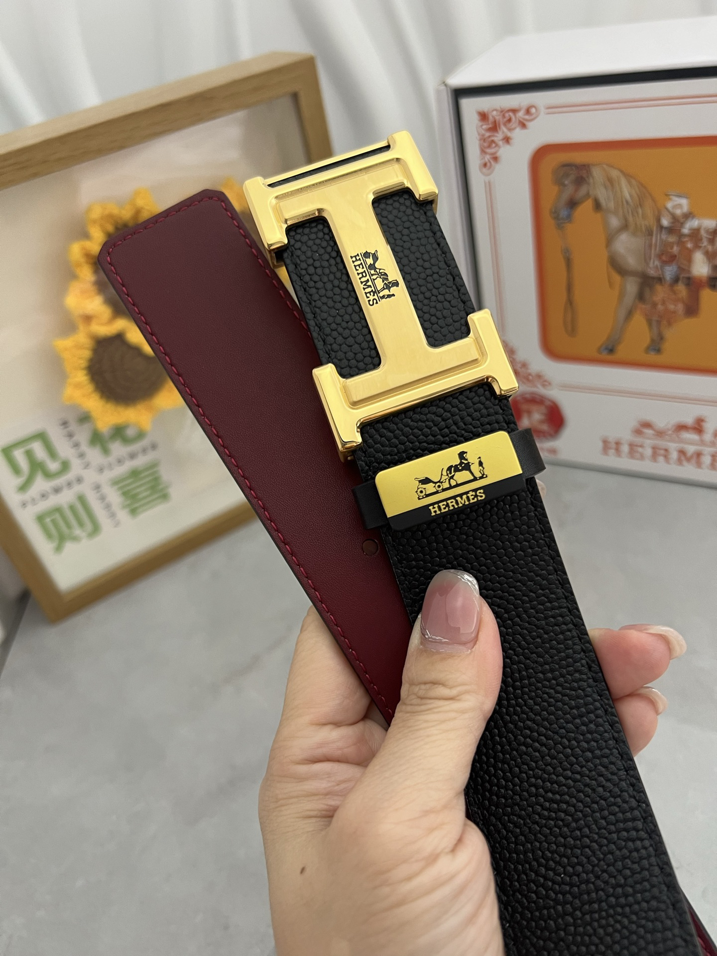 Hermes belt-90