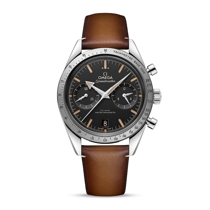 Speedmaster 57 Co-Axial Master Chronometer Chronograph 40.5mm Mens Watch Black