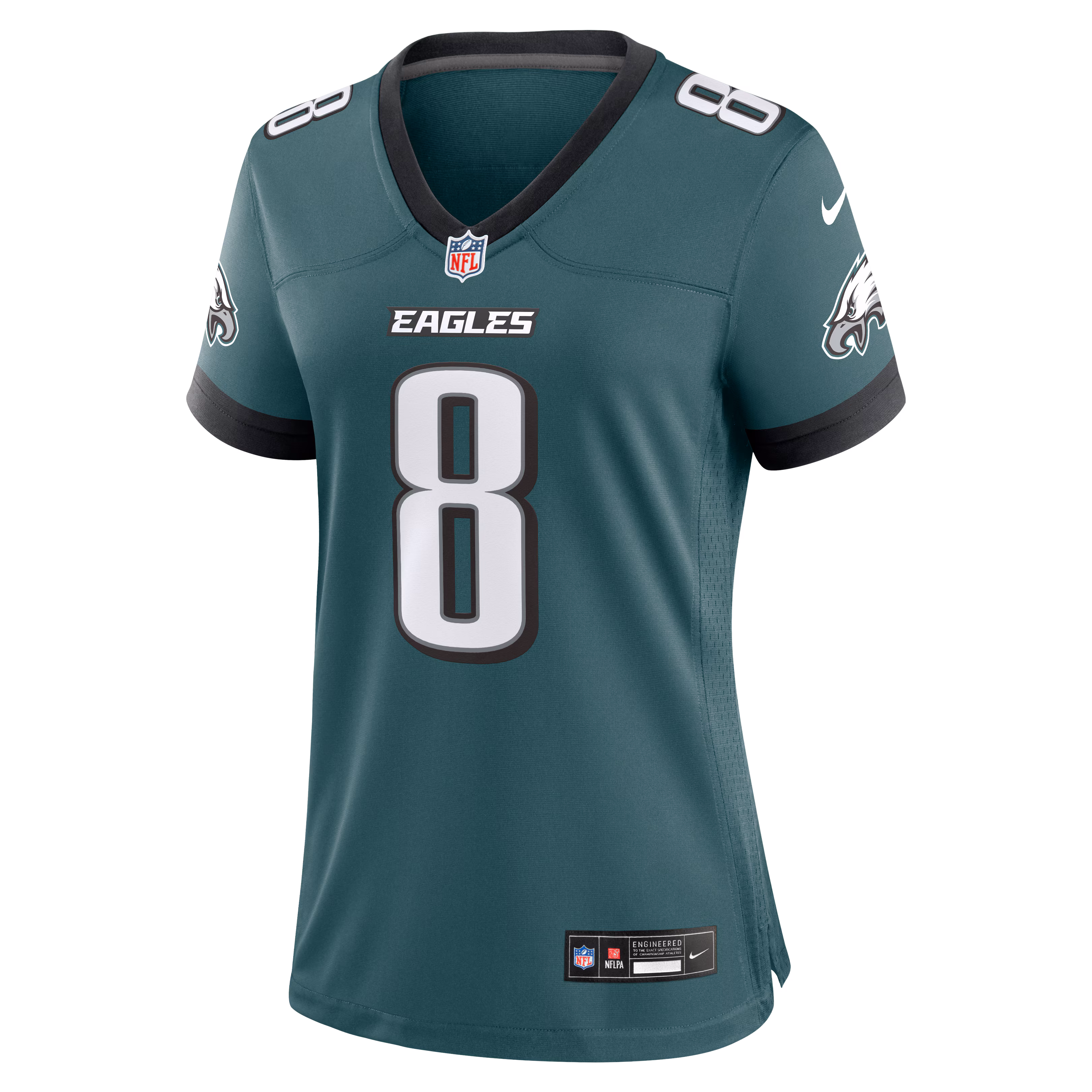 Tank Bigsby Philadelphia Eagles Nike Women's Team Game Jersey -  Midnight Green