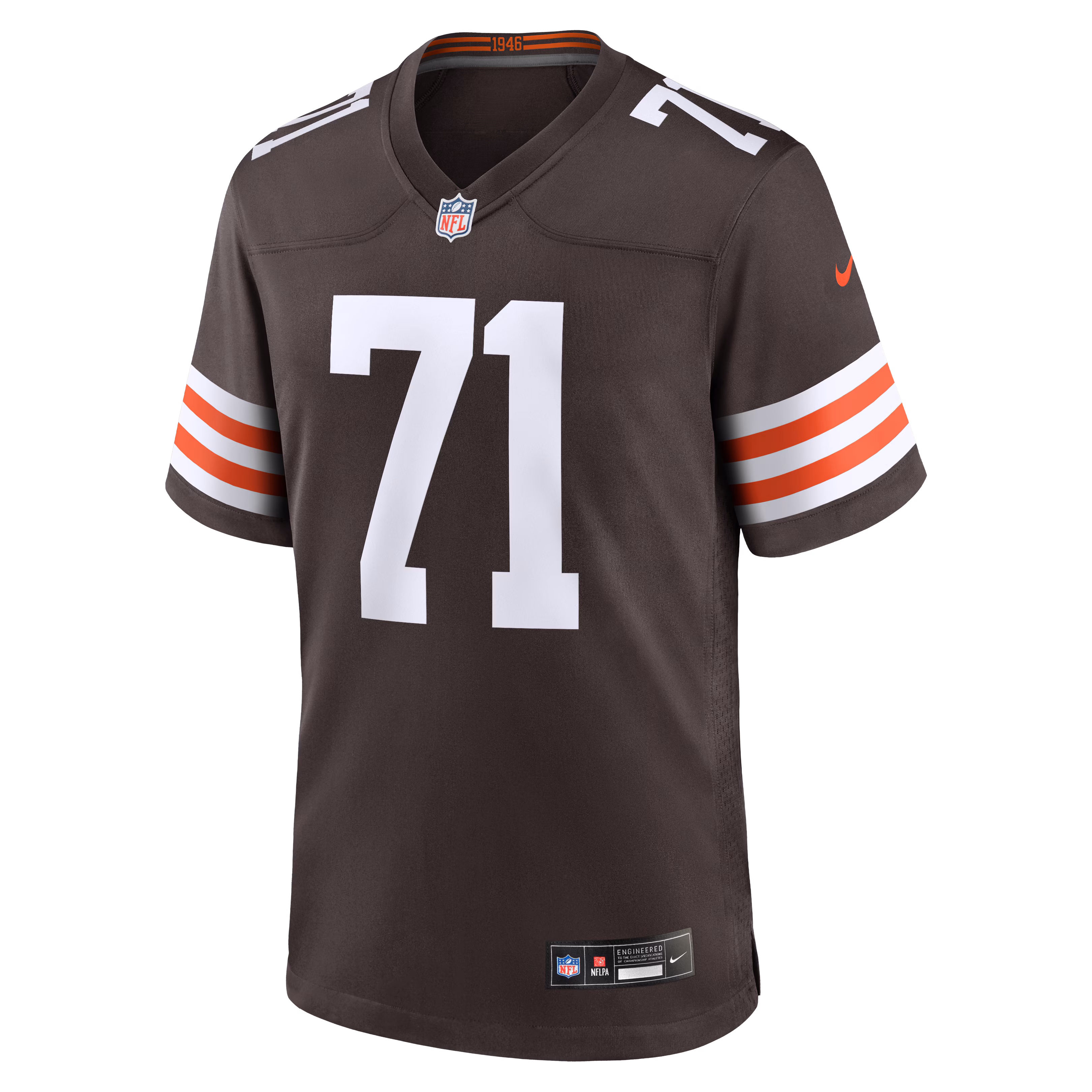 Tytus Howard Cleveland Browns Nike Team Game Jersey -  Brown