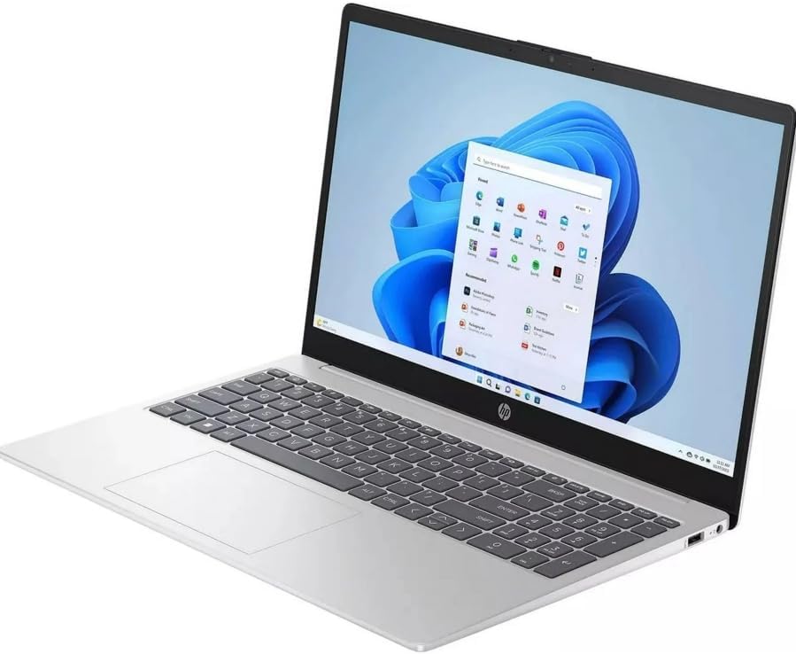 HP 2025 15.6 FHD inch Laptop PC,Intel Core i7-1355U, 32 GB RAM, 1TB SSD,Backlit Keyboard, Wi-Fi6,Bluetooth 5.3,Windows 11 Home,Silver