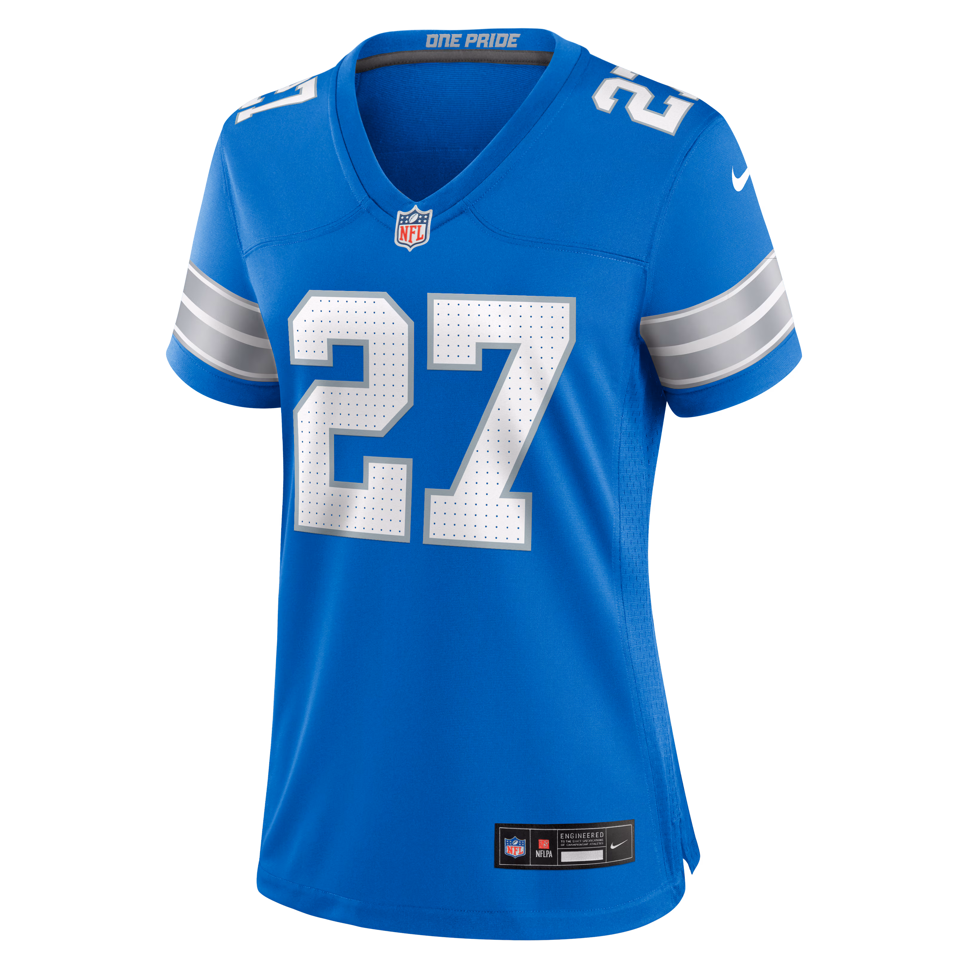 Christian Izien Detroit Lions Nike Women's Team Game Jersey -  Blue