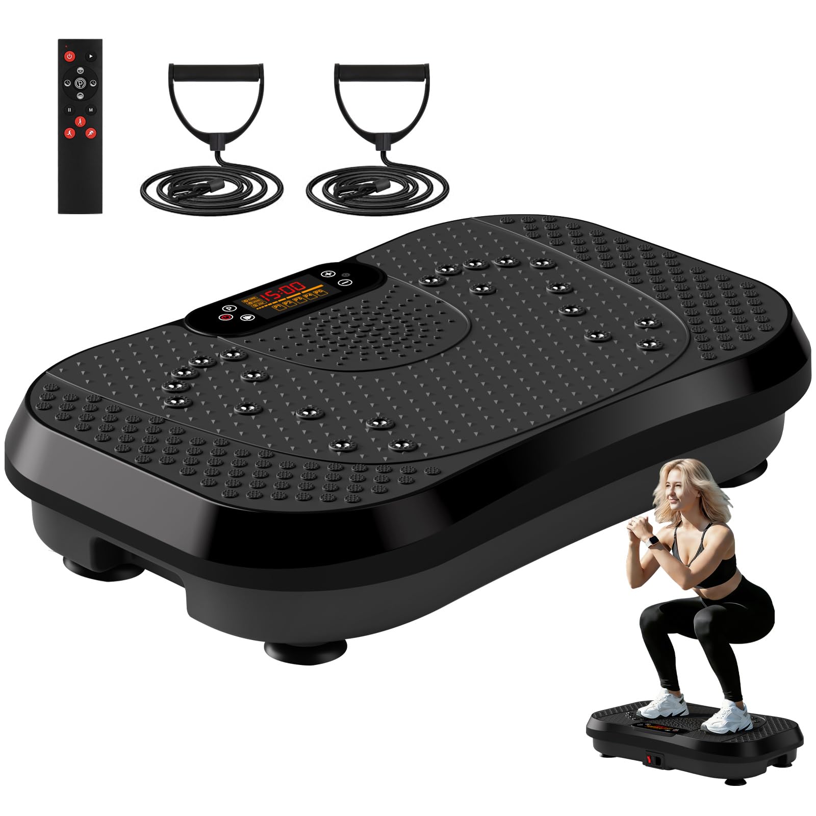 SOFTGYM Vibration Plate Exercise Machine for Lymphatic Drainage