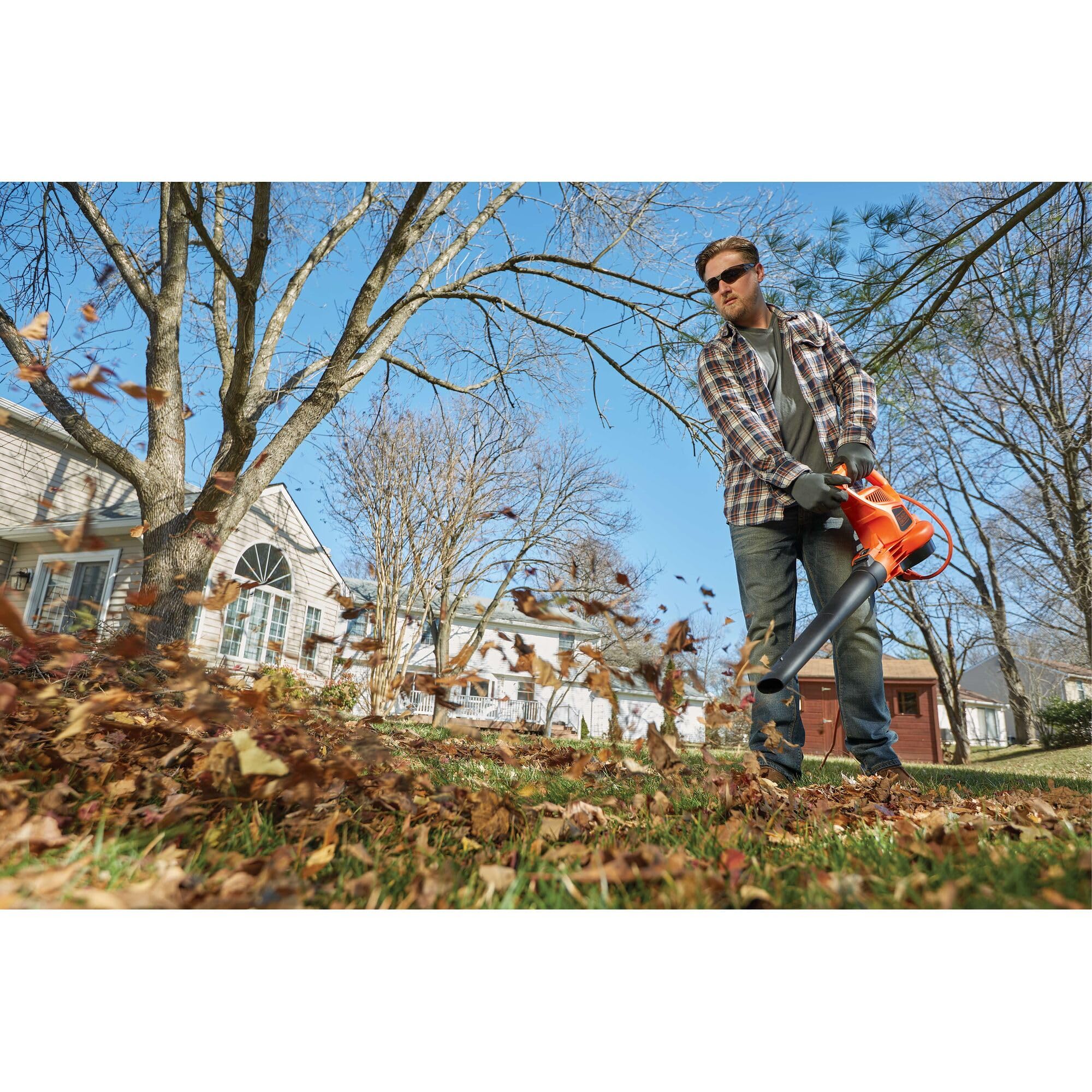 BLACK+DECKER BEBL7000 Leaf Blower, Vacuum & Mulcher 3-in-1