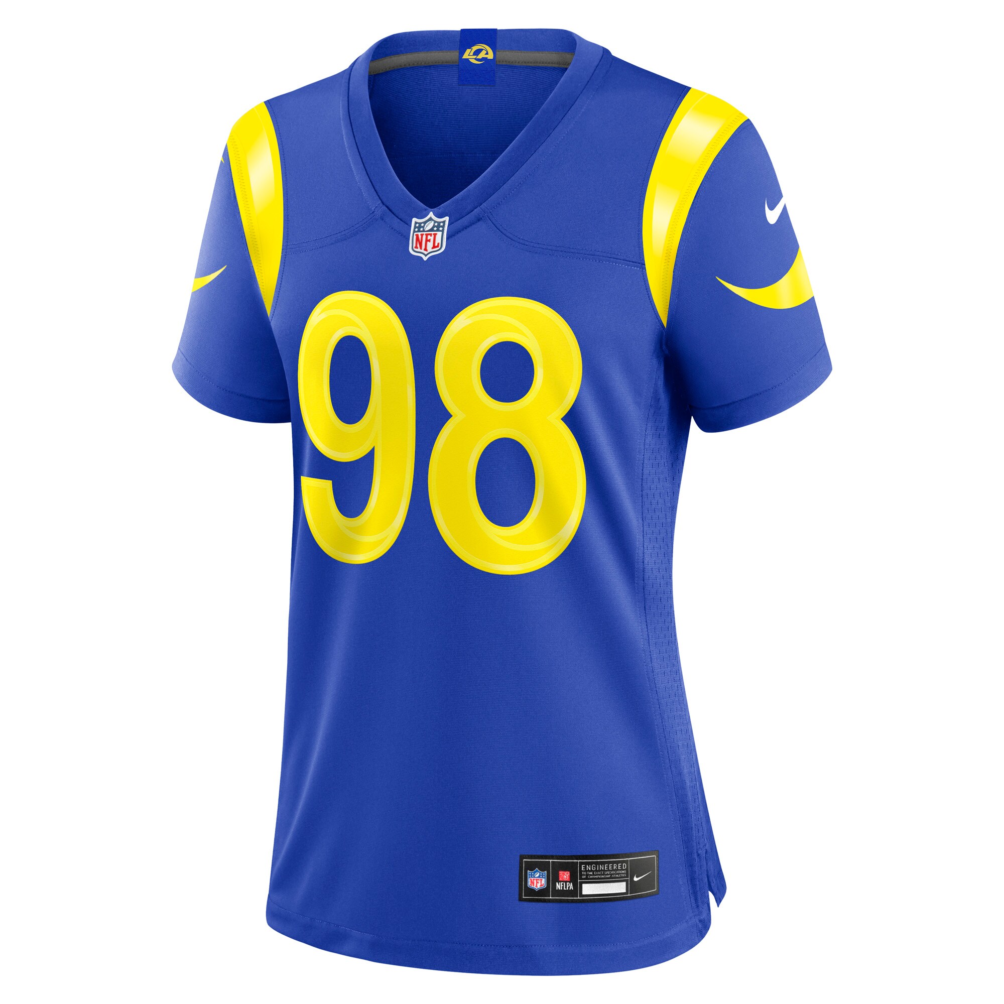 Jaxson Moi Los Angeles Rams Nike Women's Team Game Jersey -  Royal