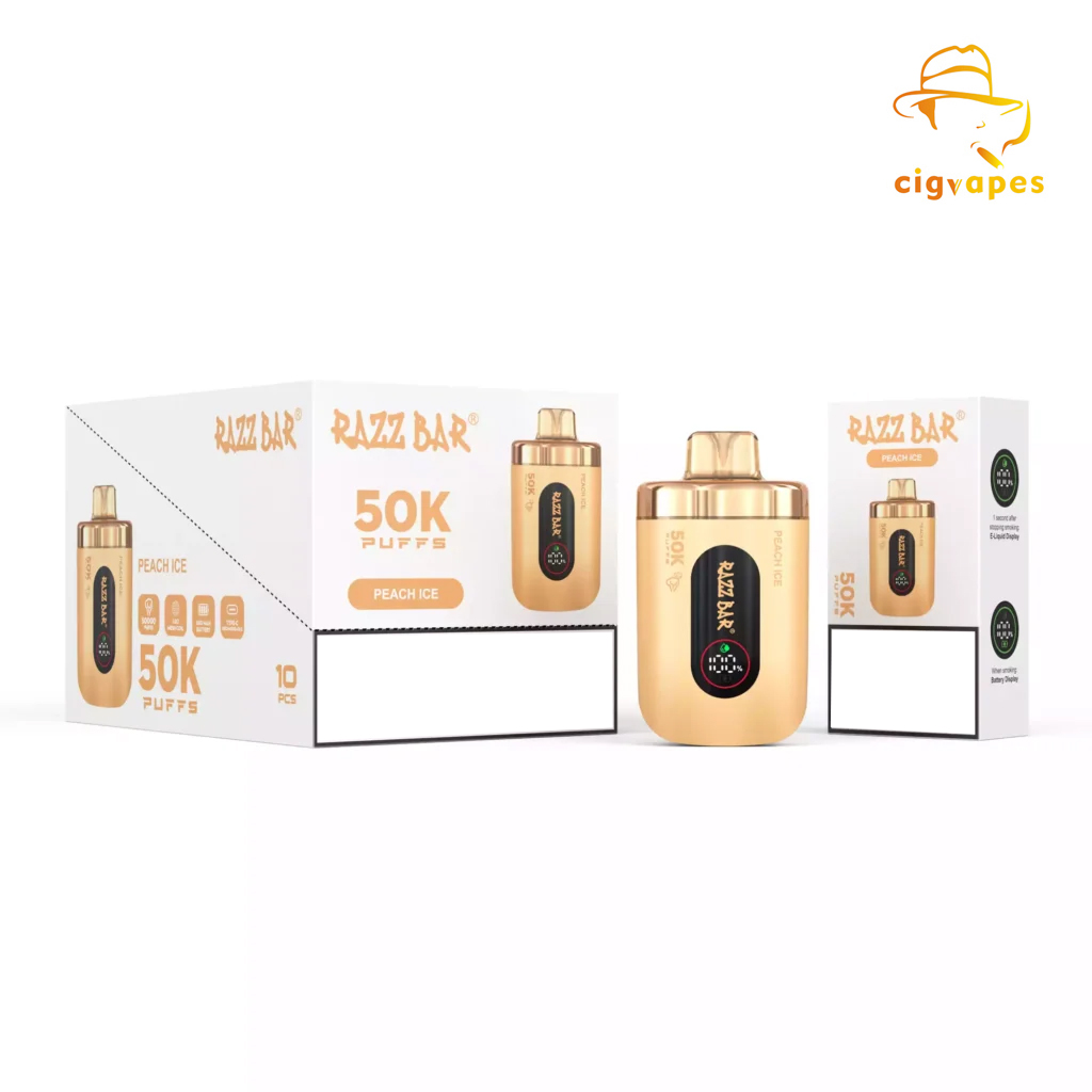 EU Warehouse Razz Bar 50000 Disposable Vape Razzbar Puffs 50K E-zigaretten
