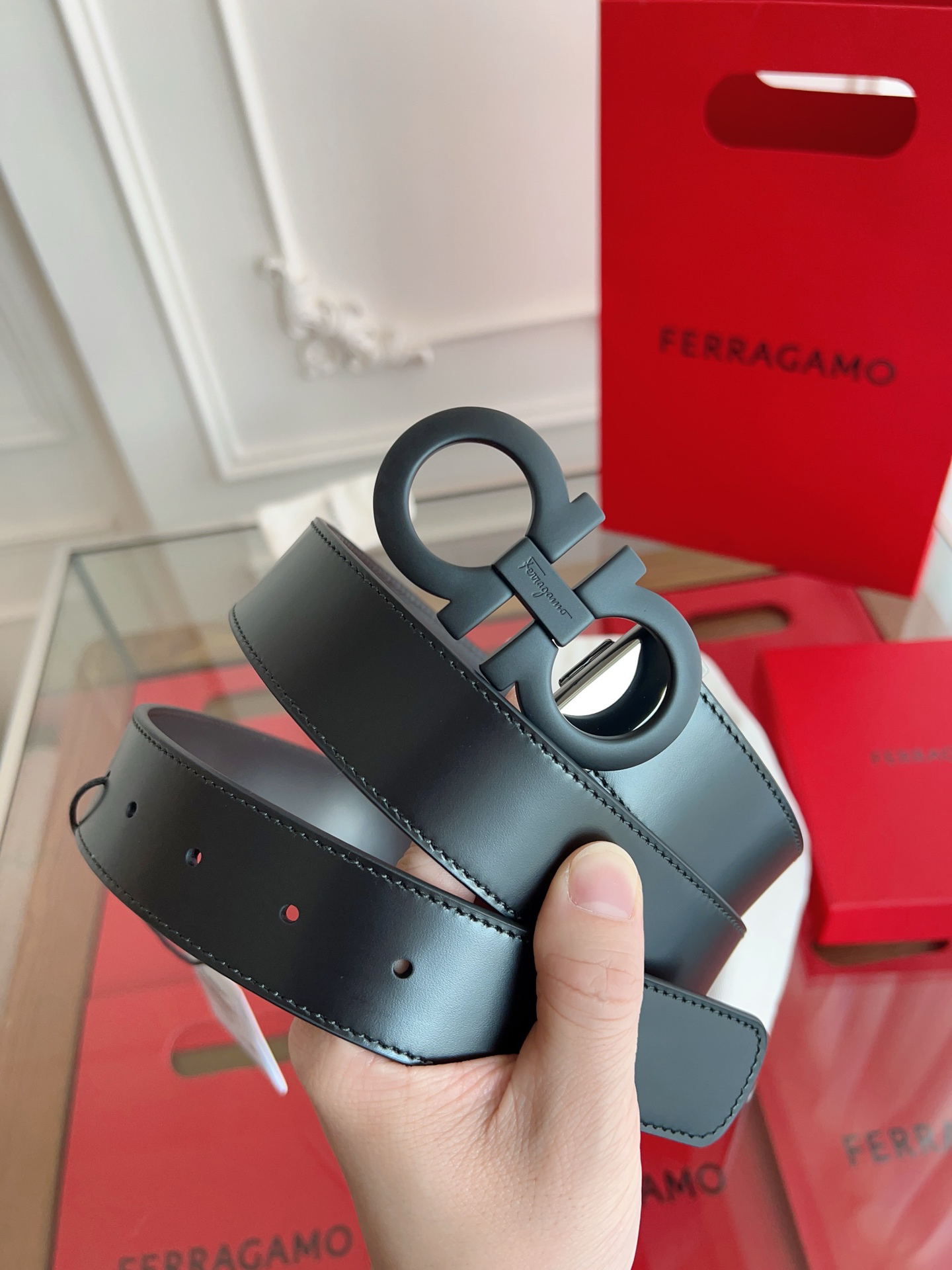 Ferragamo belt-96