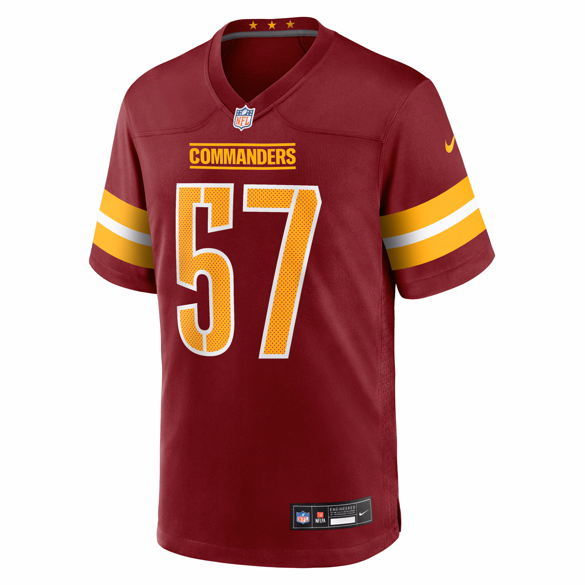 Nick Bellore Washington Commanders Nike Team Game Jersey -  Burgundy
