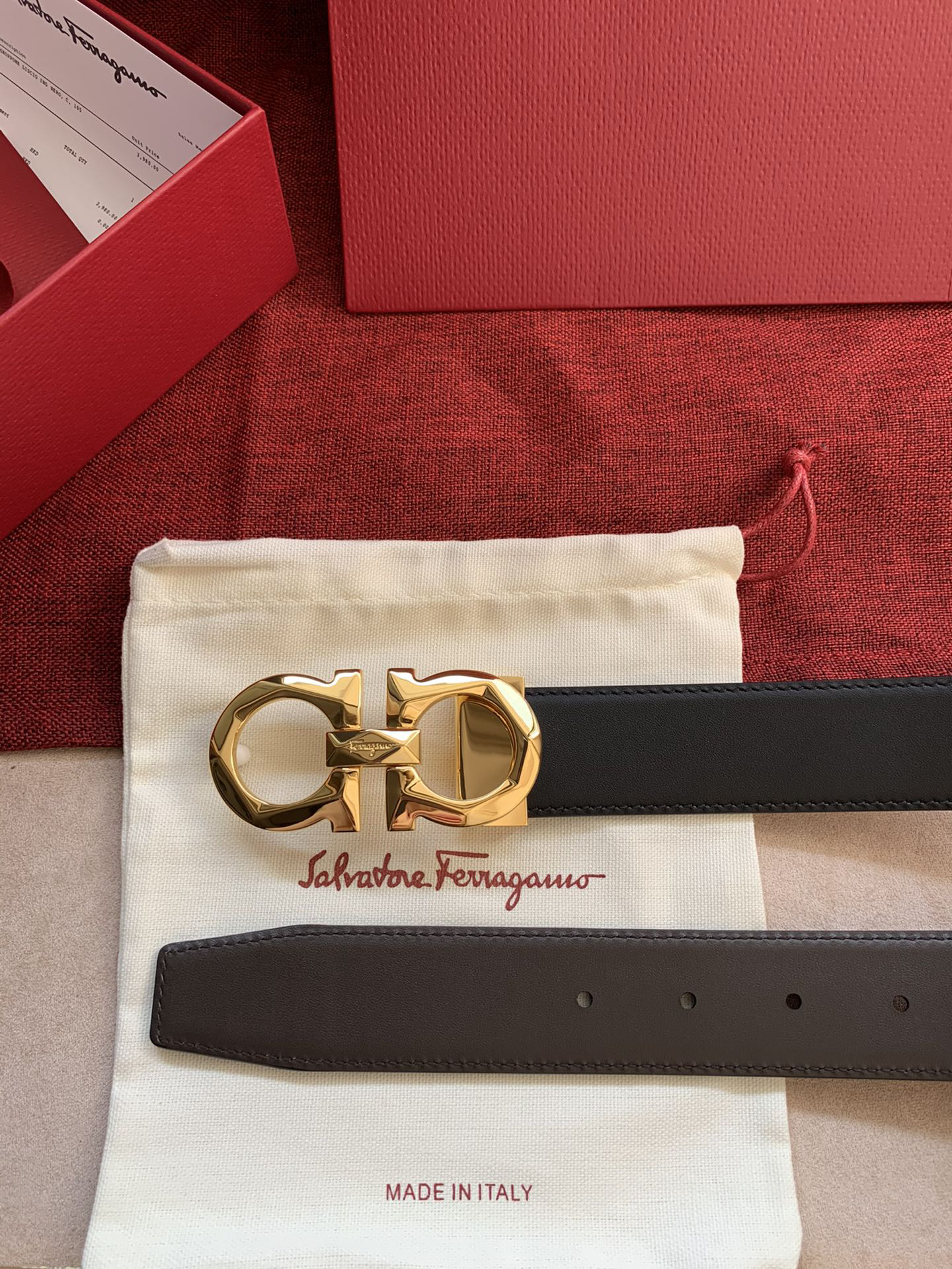 Ferragamo belt-123