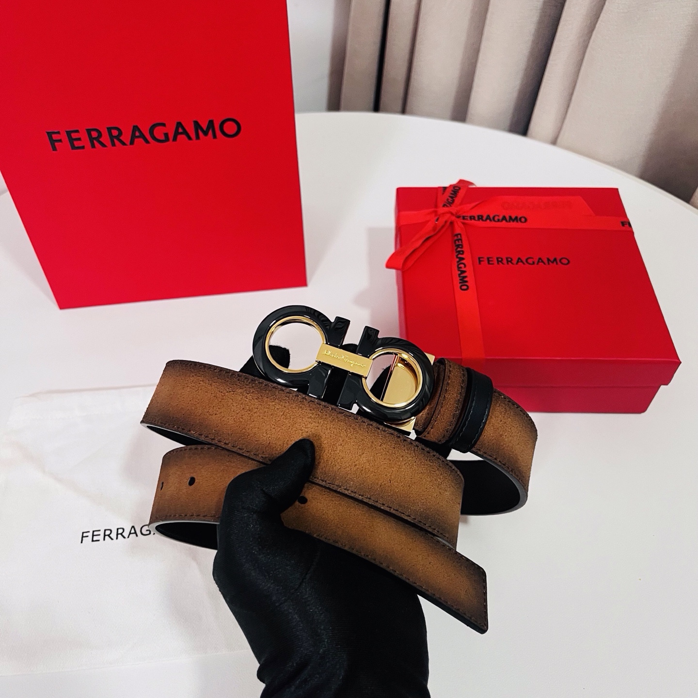 Ferragamo belt-80