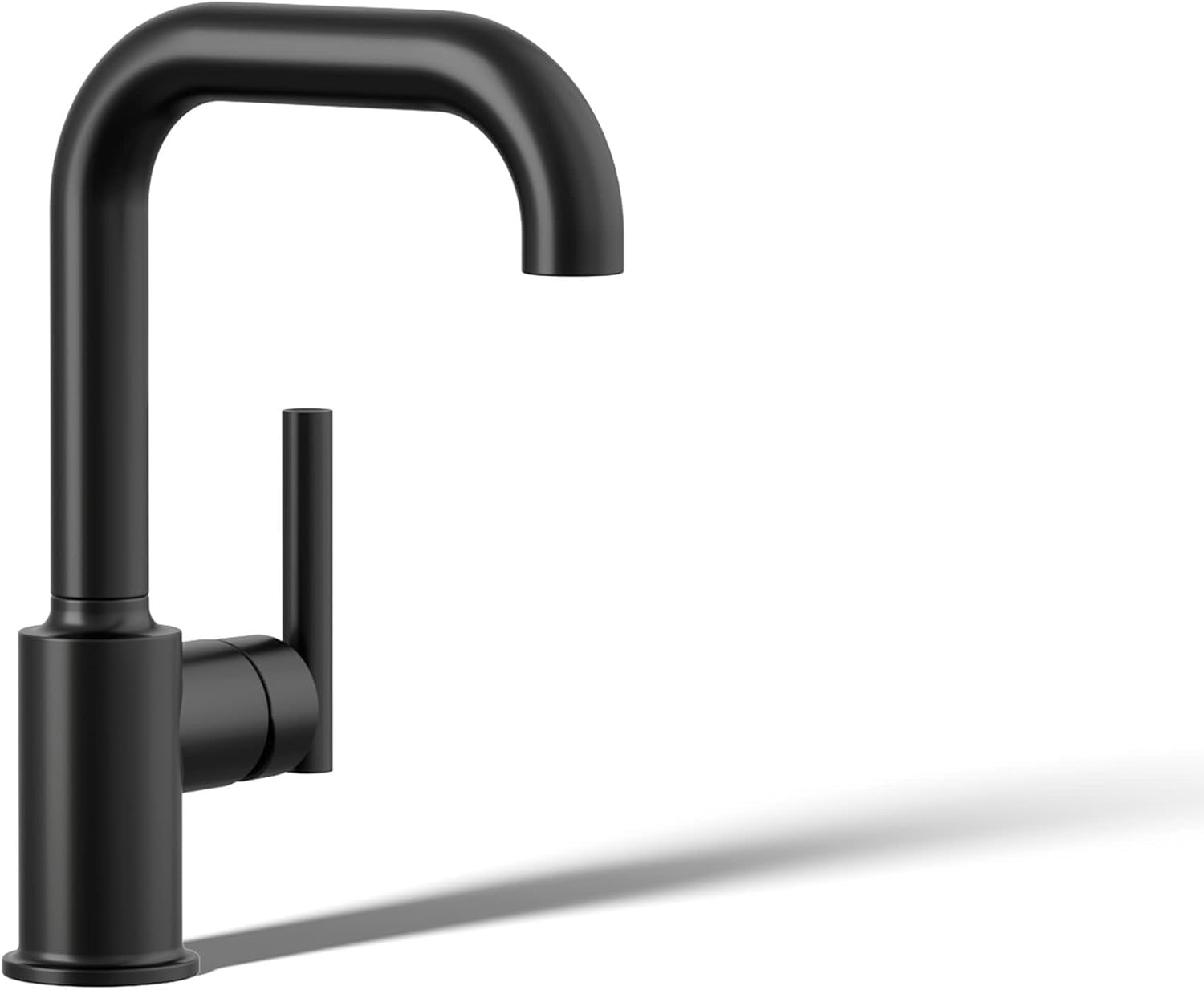 KOHLER K-7509-BL Purist Secondary Swing Spout Without Spray, Matte Black