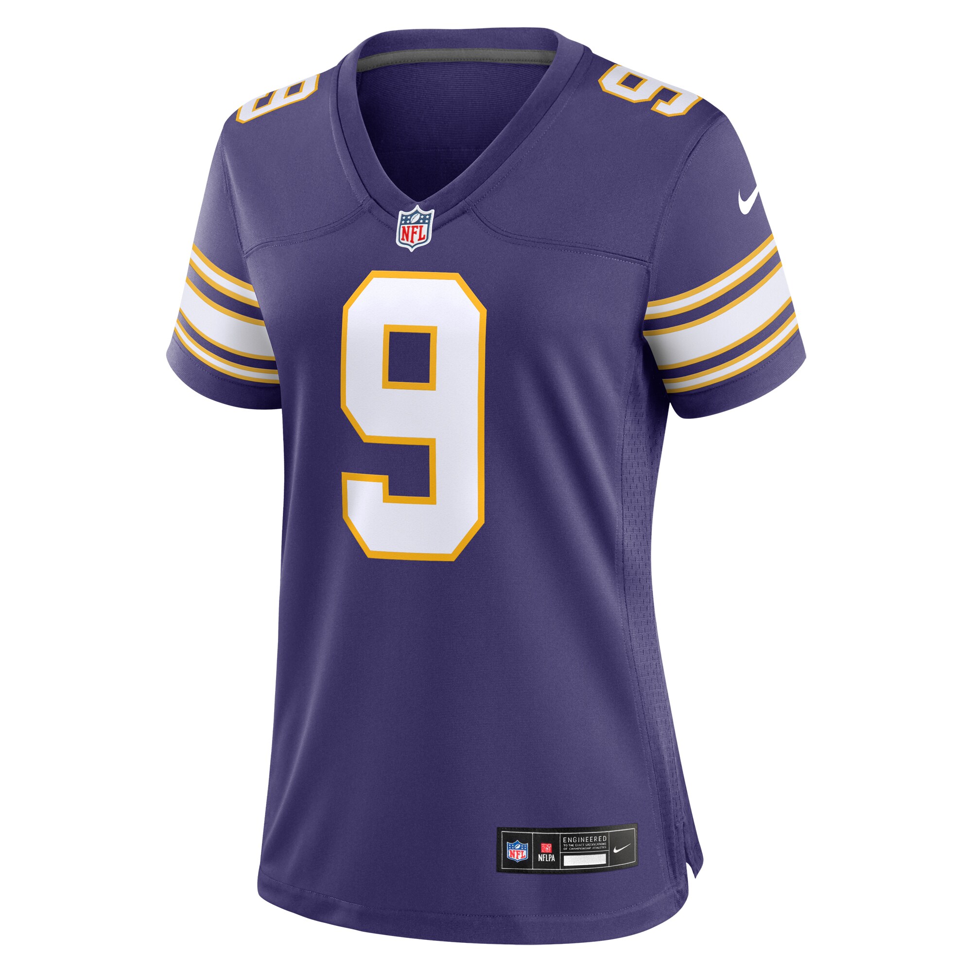 J.J. McCarthy Minnesota Vikings Nike Women's 2nd Alternate  Player Game Jersey - Purple