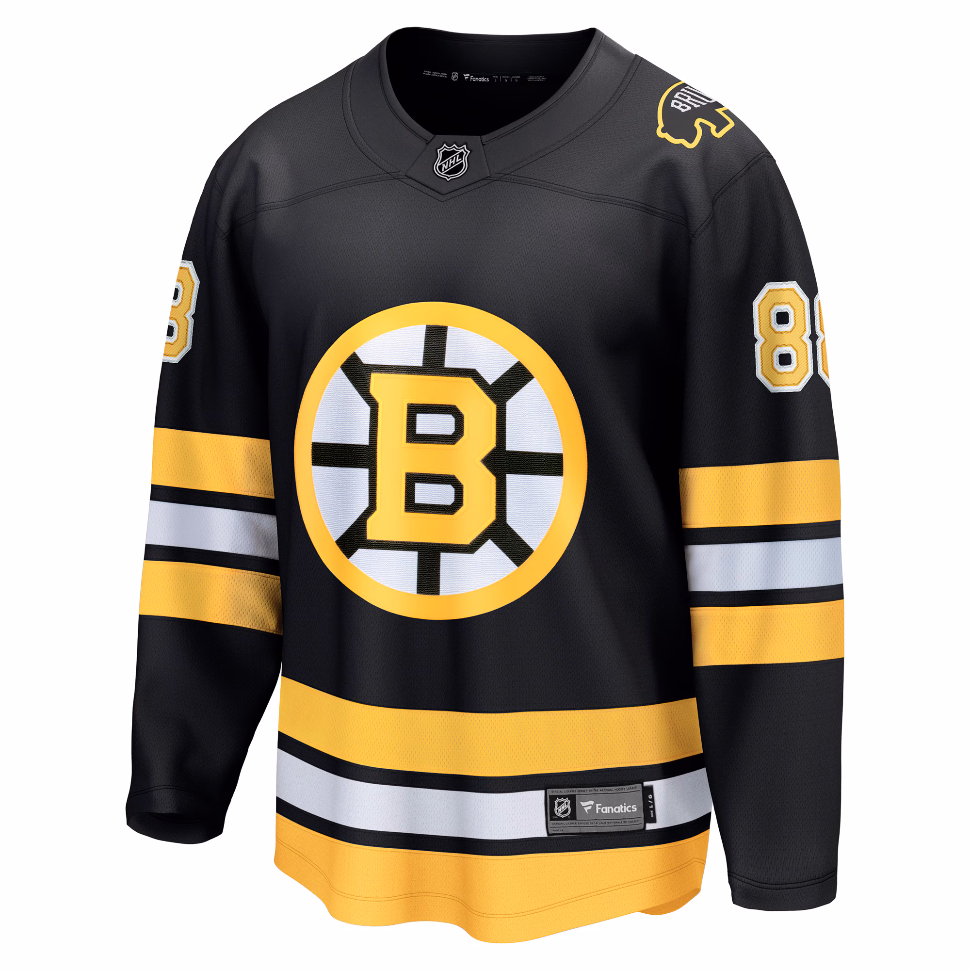 David Pastrnak Boston Bruins Fanatics Home Breakaway Player Jersey - Black