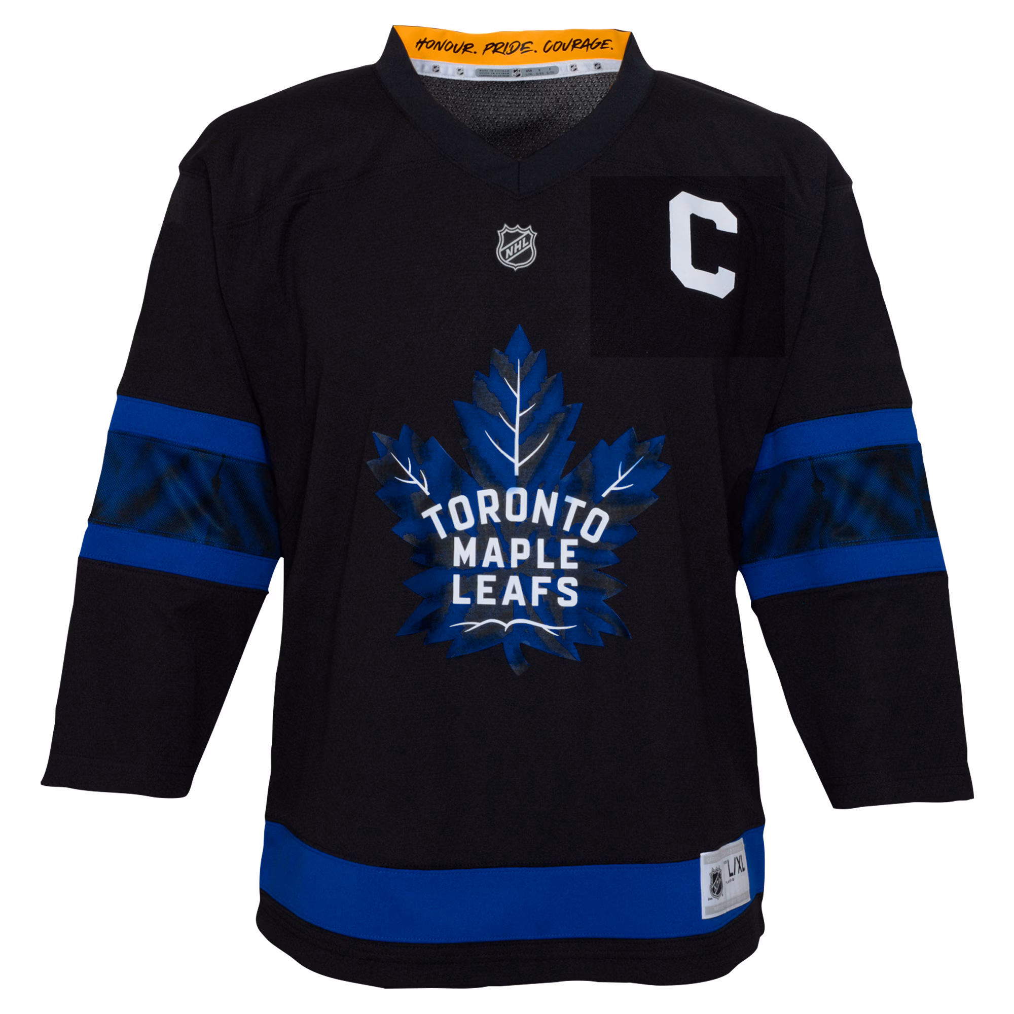 Auston Matthews Toronto Maple Leafs Youth Alternate Replica Player Jersey - Black