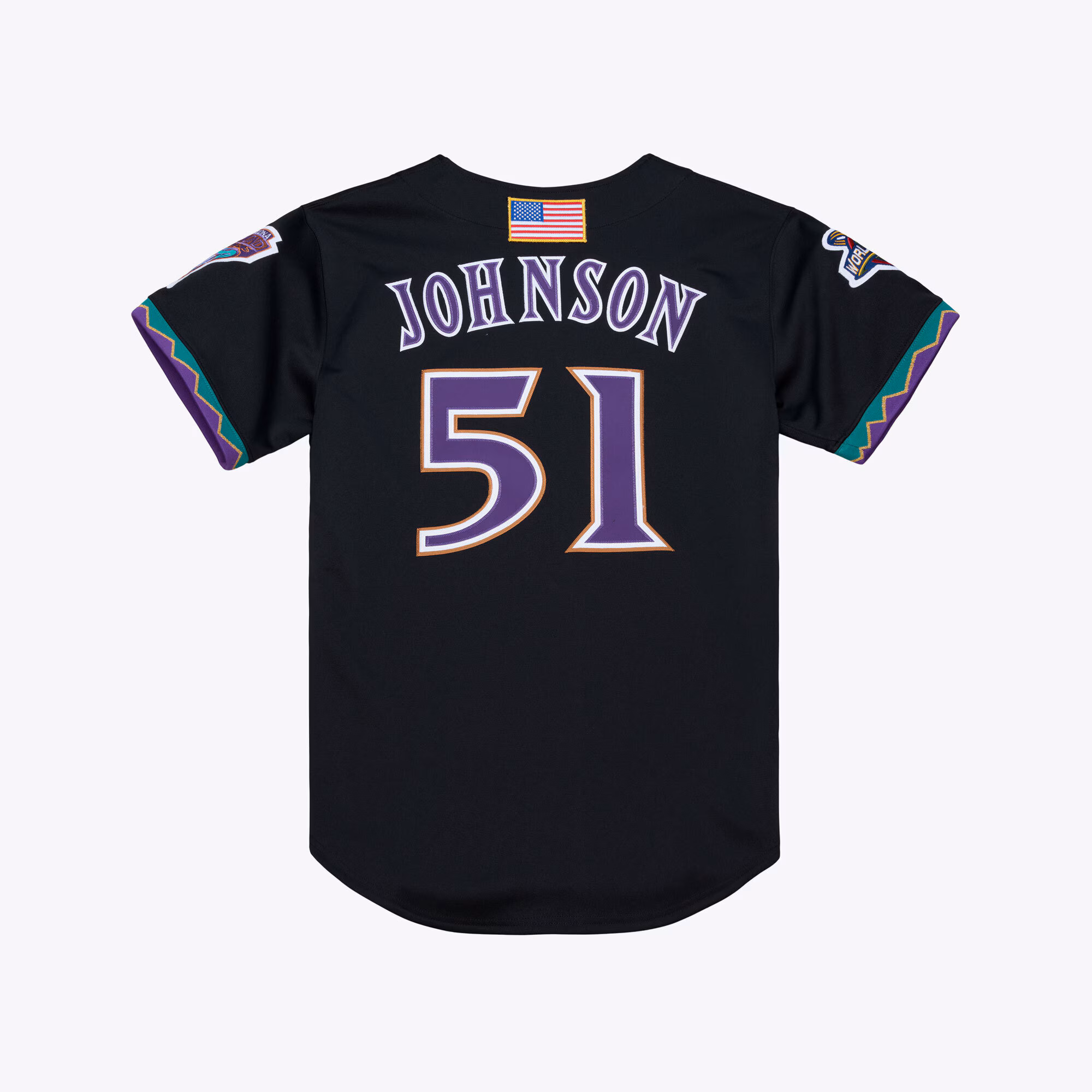 Randy Johnson Arizona Diamondbacks Mitchell & Ness 2001 Authentic Jersey - Black