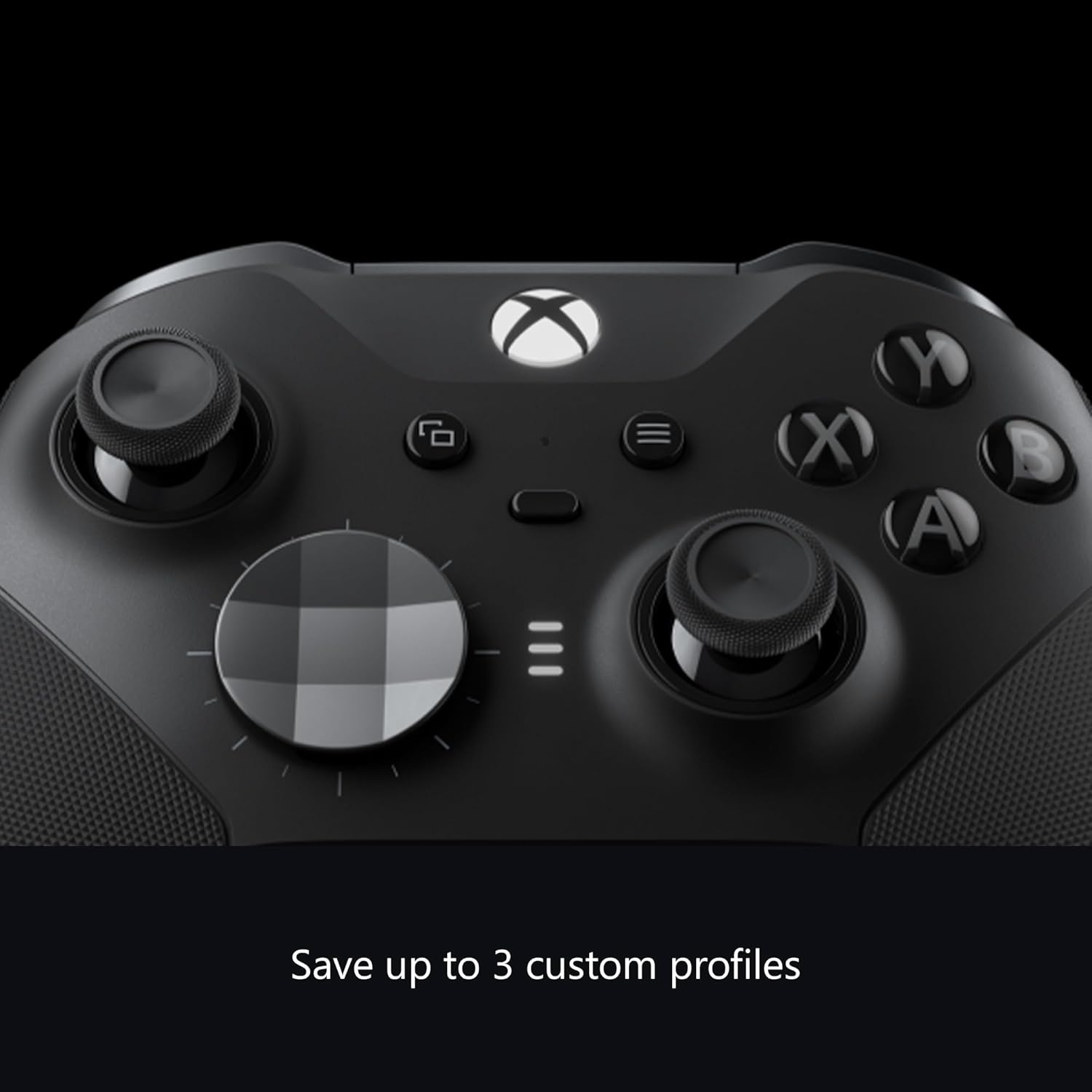 Xbox Wireless Gaming Controller | Elite Series 2 | Black | Console, PC, and Android | Adjustable Thumbsticks | Trigger Locks