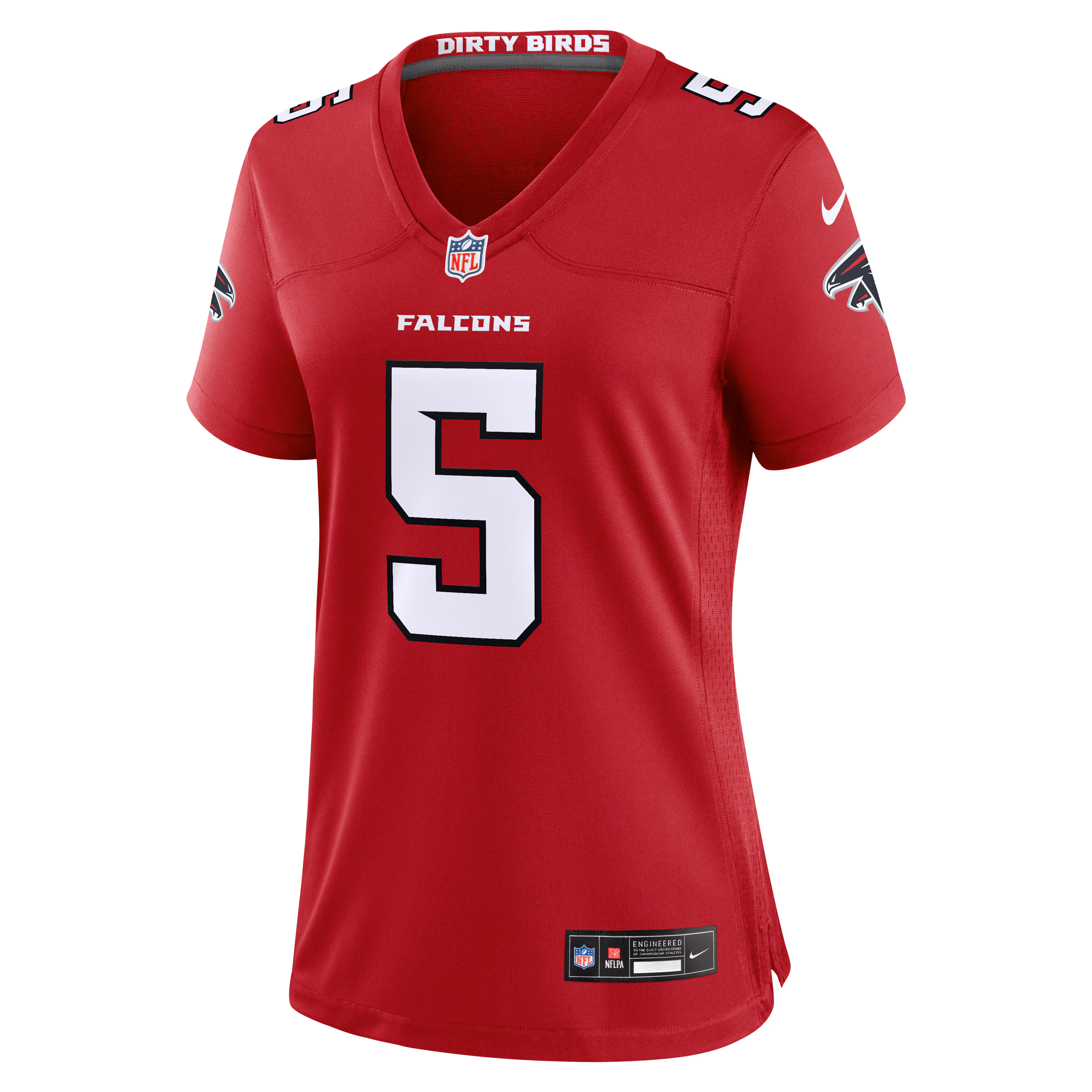 Drake London Atlanta Falcons Nike Women's Game Jersey - Red