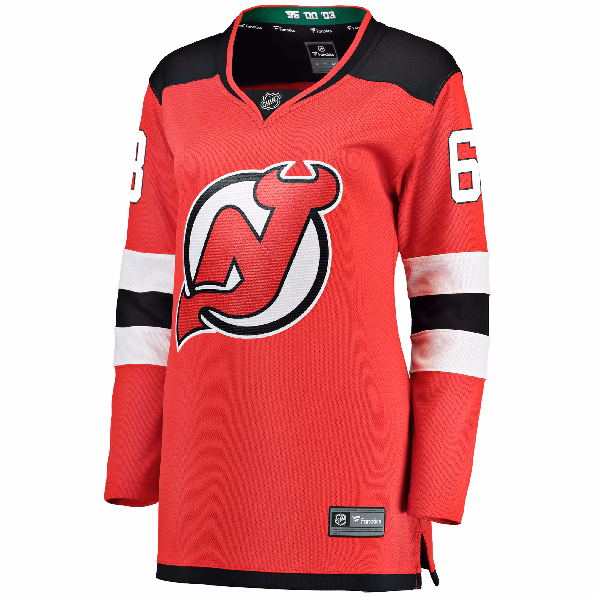 Jesper Bratt New Jersey Devils Fanatics Women's Home Breakaway Player Jersey - Red