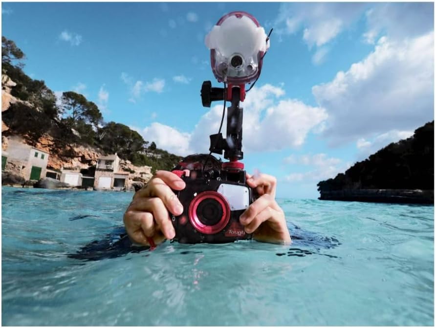 OM SYSTEM Olympus PT-059 Underwater Housing for TG-Series Cameras, Metal, Black