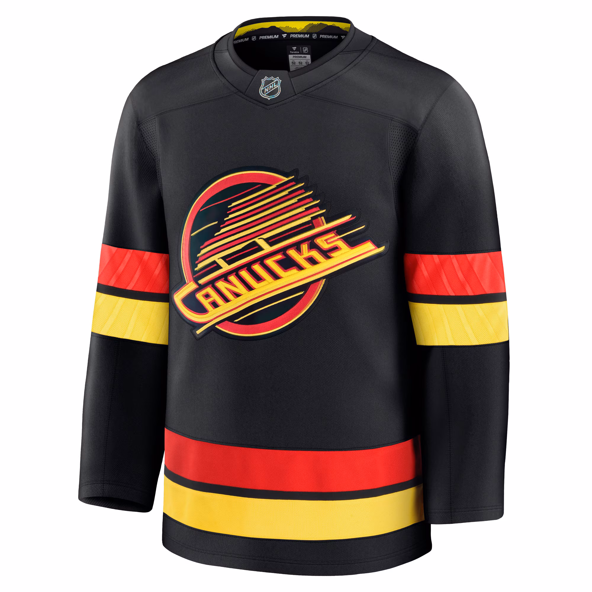 Vancouver Canucks Fanatics Alternate Premium Jersey - Black