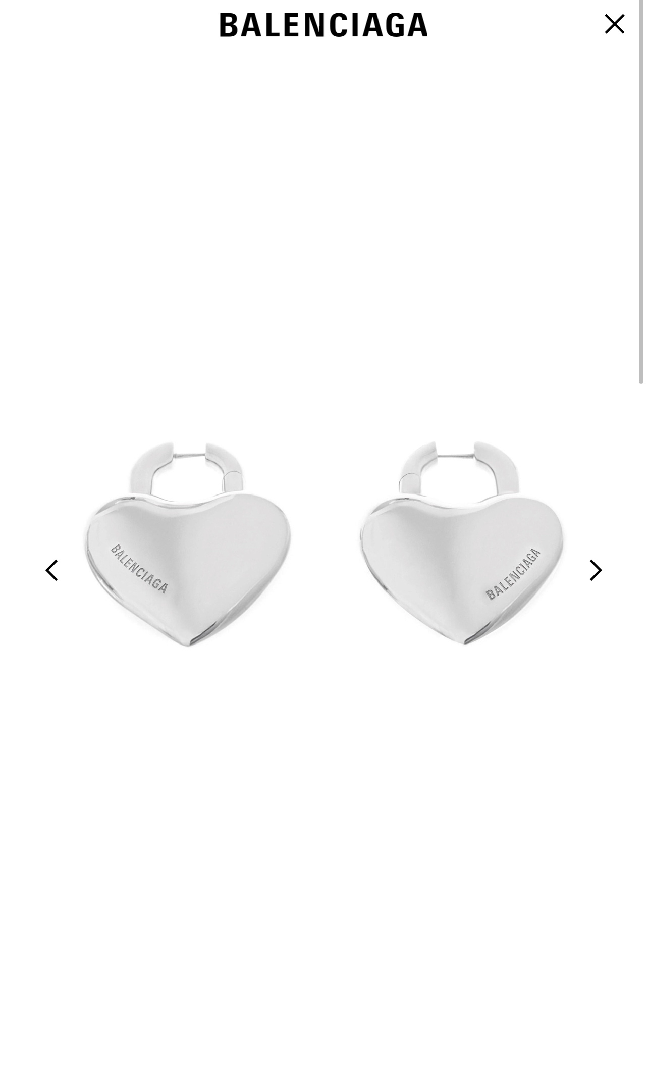 Balenciaga earrings-59