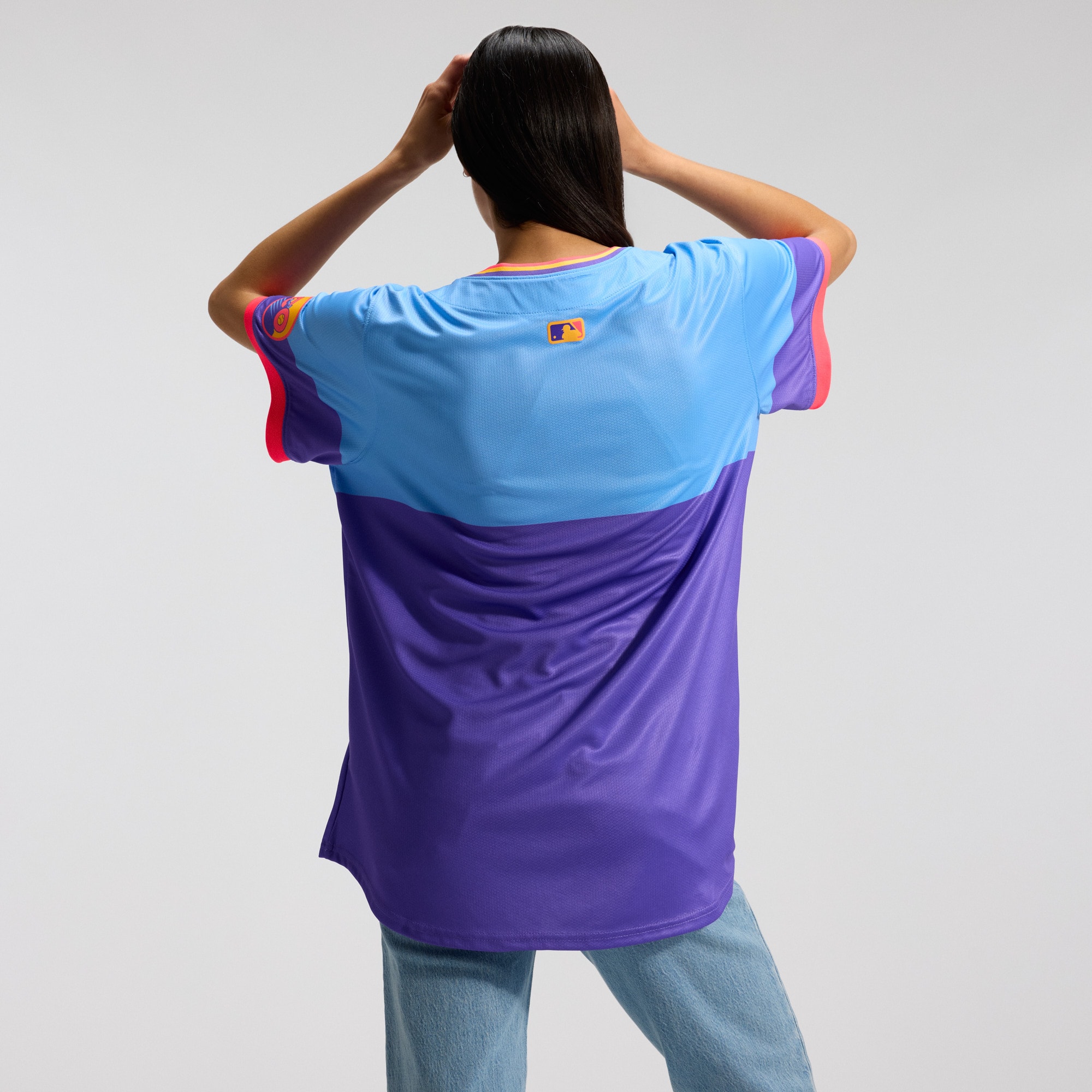 Colorado Rockies Nike Women's 2025 City Connect Limited Jersey - Purple/Light Blue